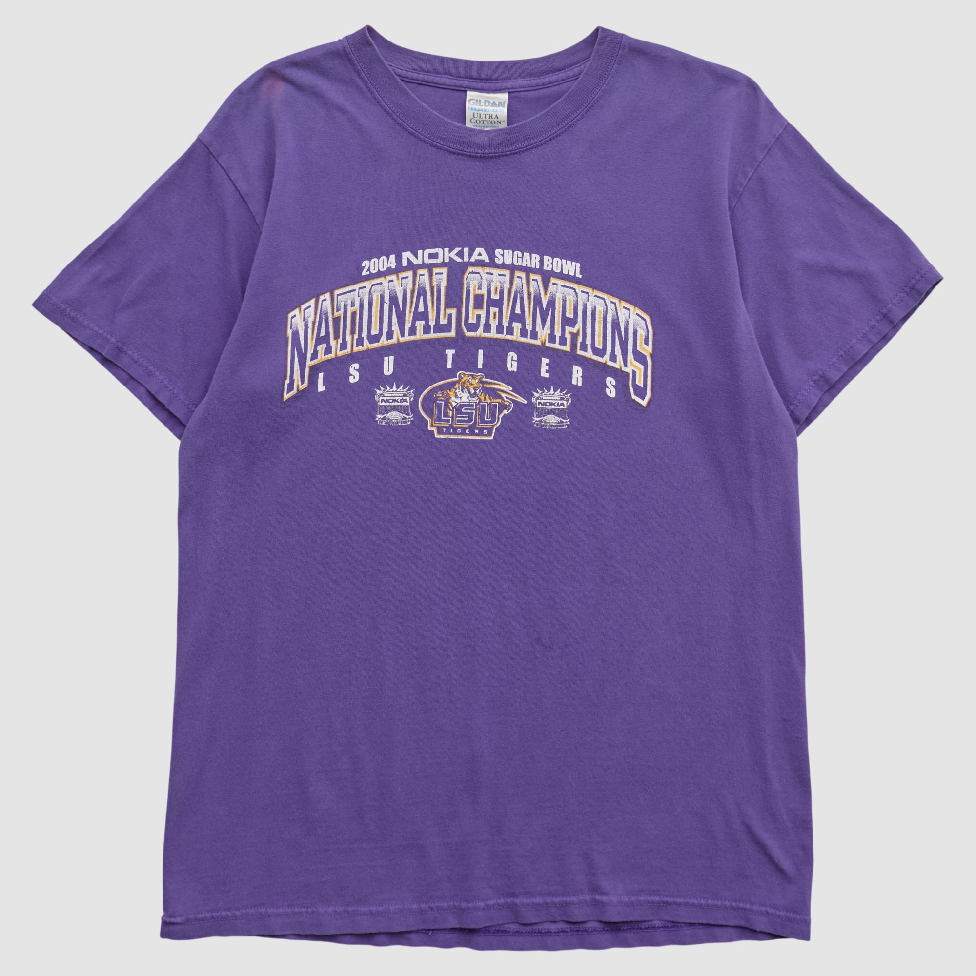 LSU Tigers Delta 2004 T-shirt - Purple - M