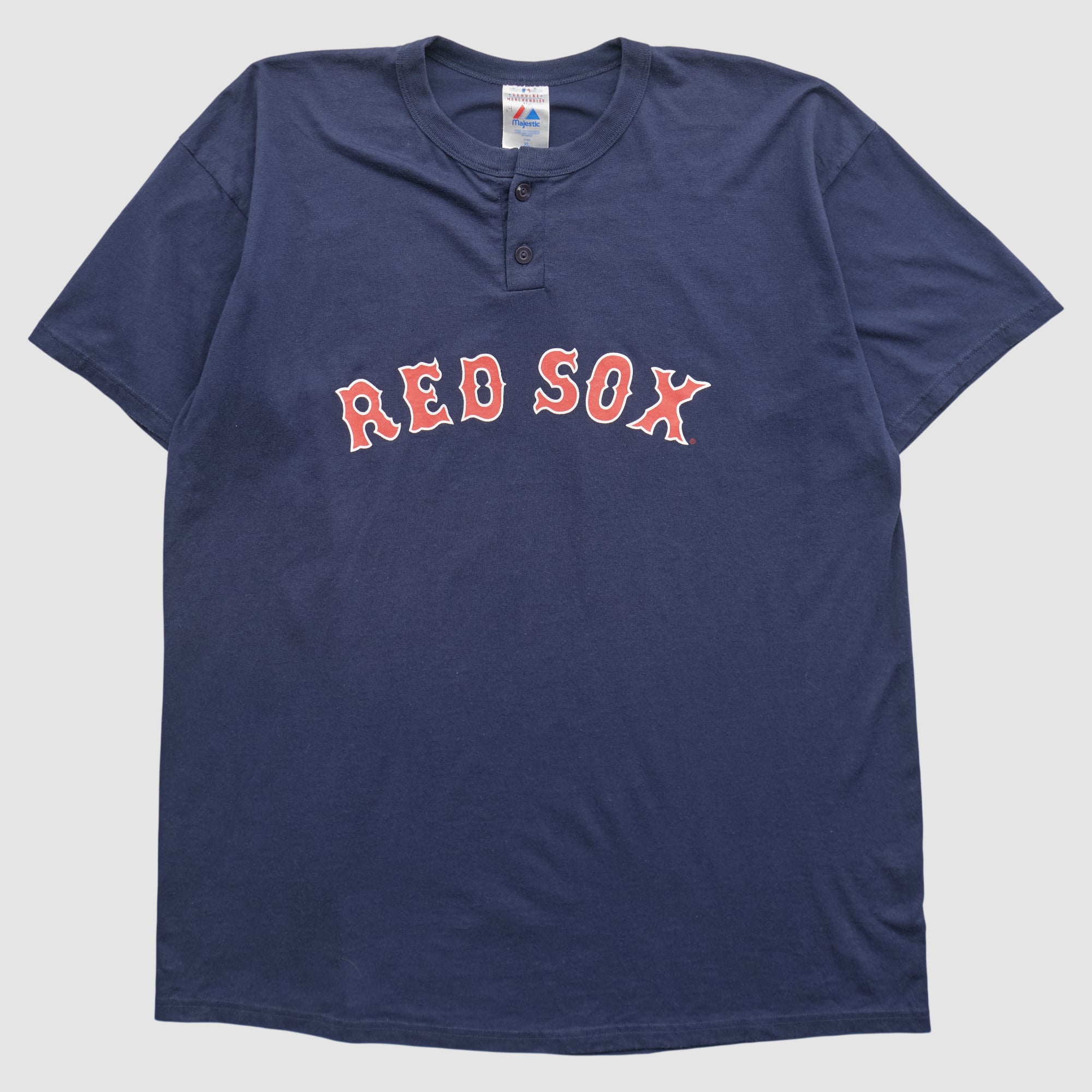 Boston Red Sox Majestic 2000s T-shirt - Navy - XL