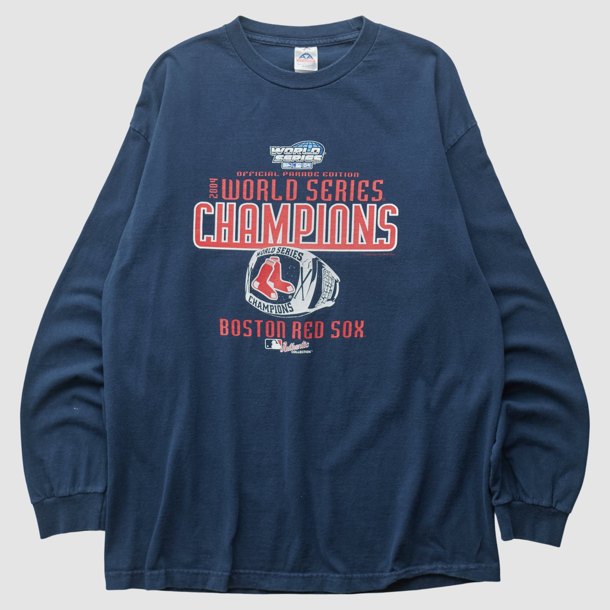 Boston Red Sox Alstyle 2004 Long Sleeve T-shirt - Navy - L