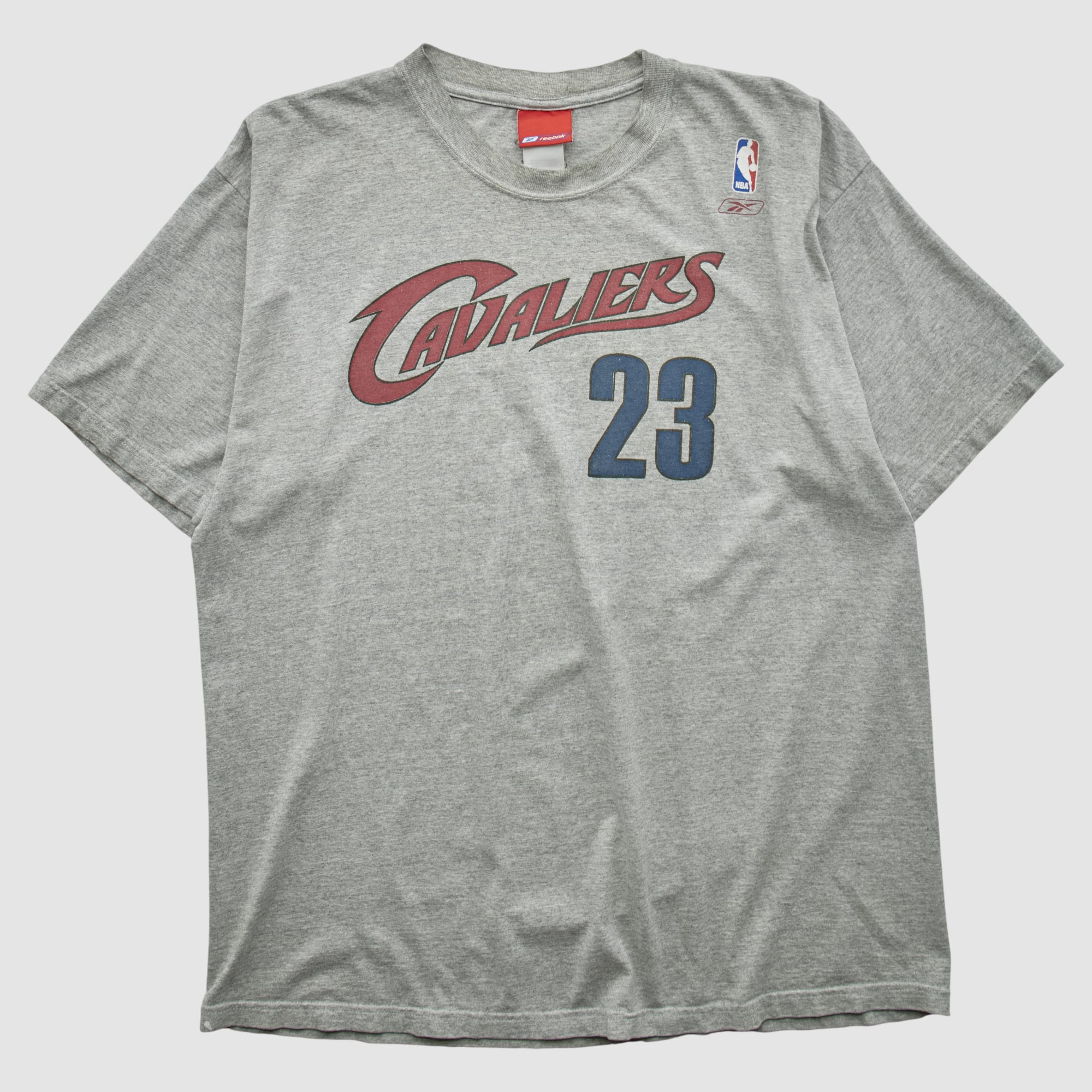 Cleveland Cavaliers Reebok 2000s T-shirt - Heather Gray - XL