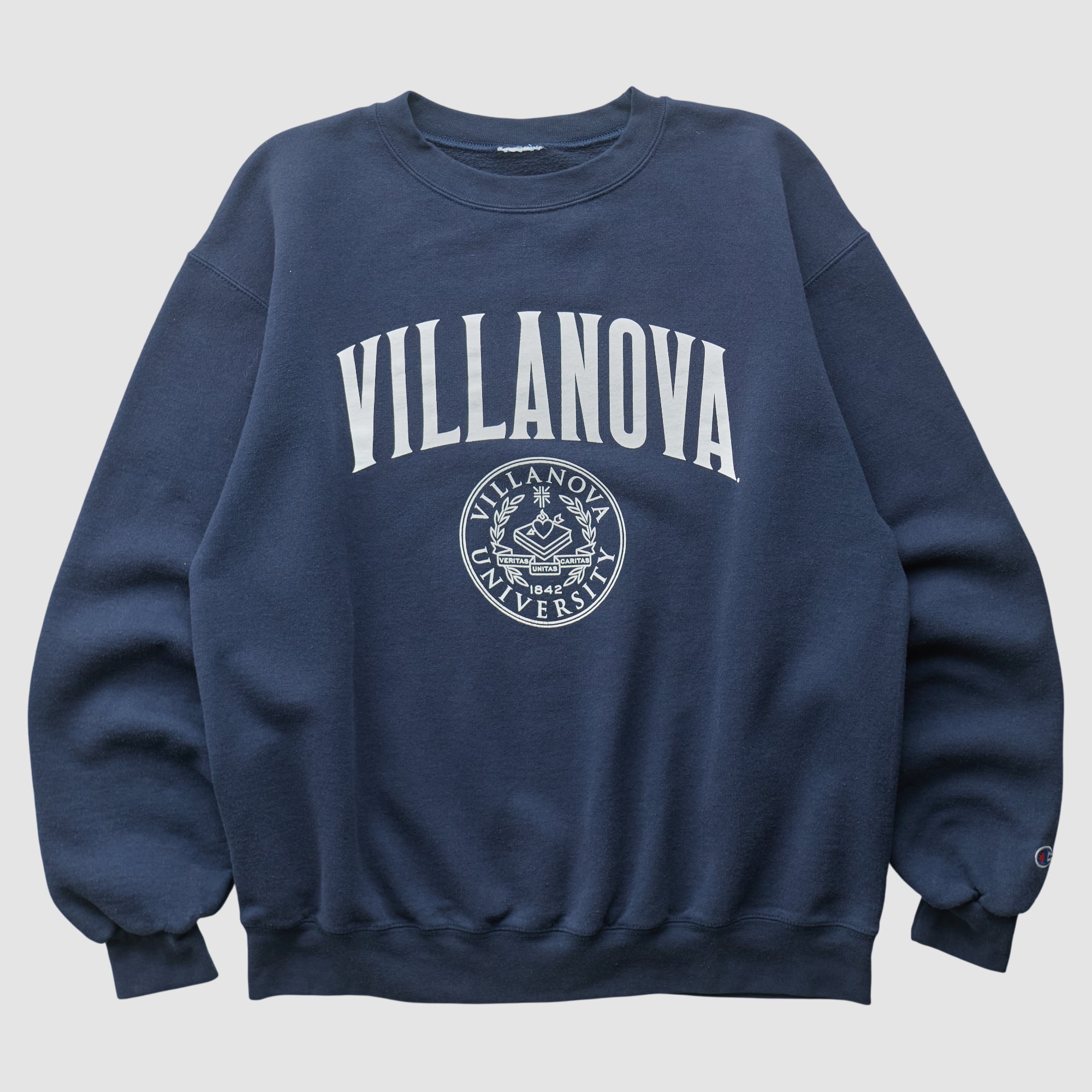 Villanova Wildcats Champion 2010s Pullover Sweatshirt - Navy - M
