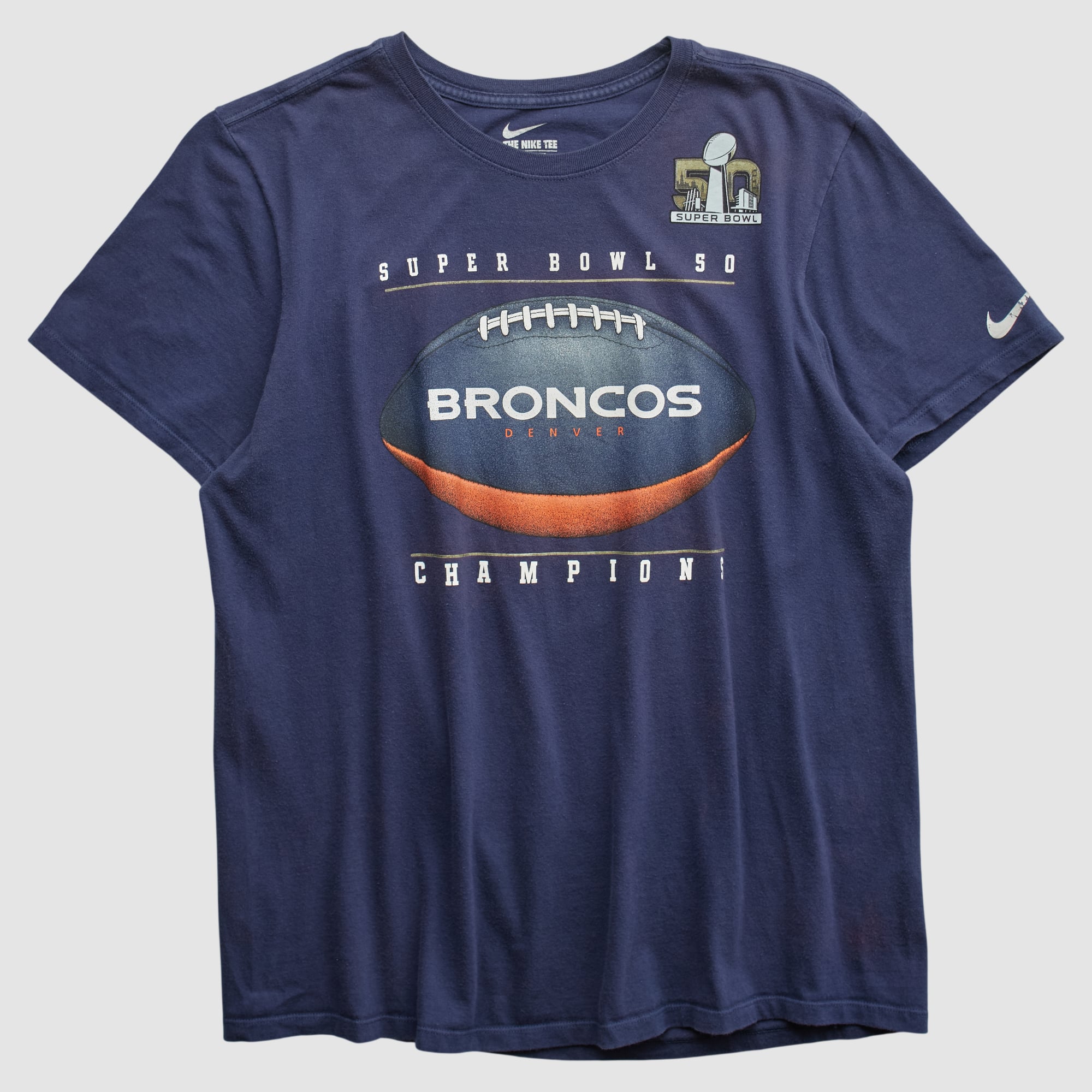 Denver Broncos Nike 2016 T-shirt - Navy - M