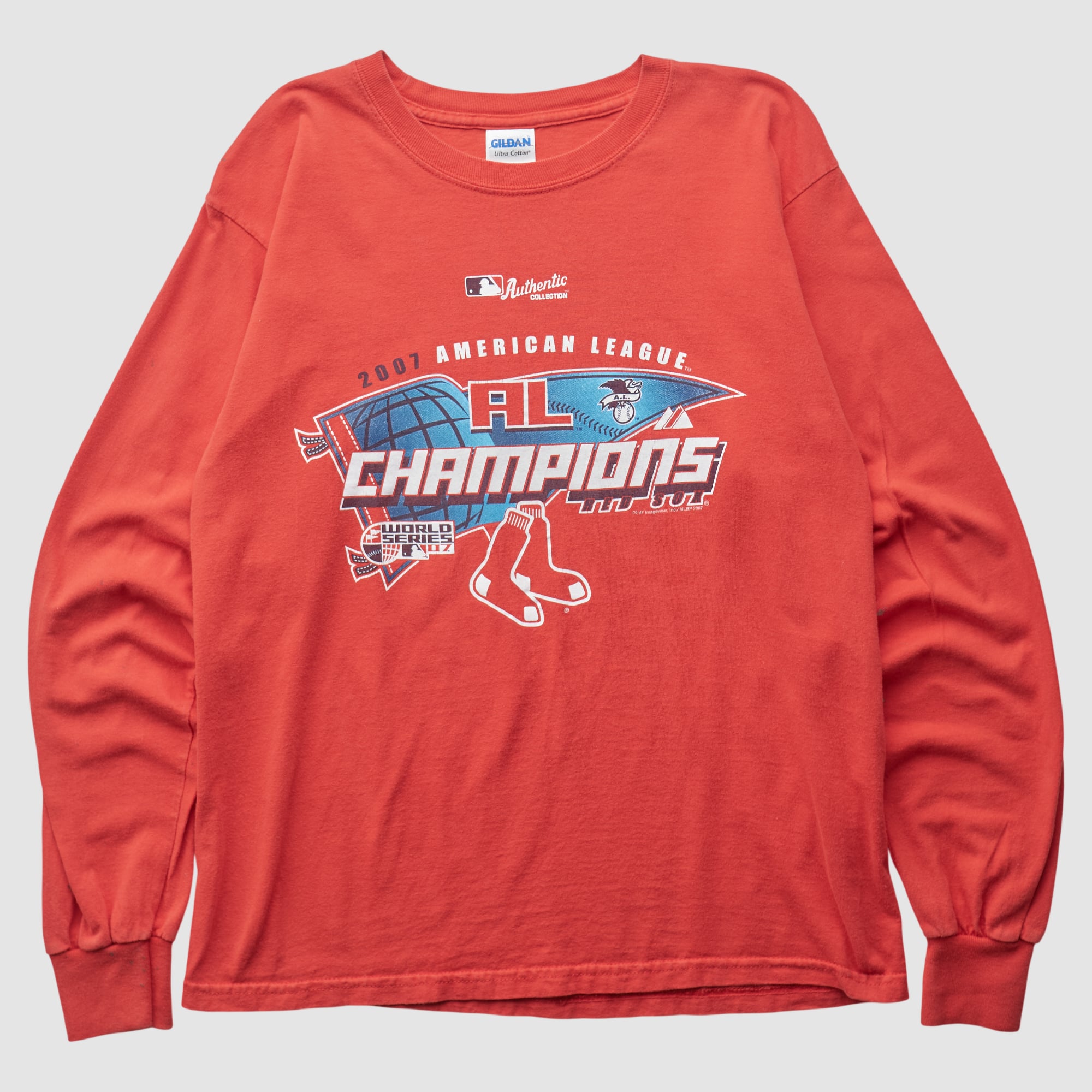 Boston Red Sox Gildan 2007 Long Sleeve T-shirt - Red - S