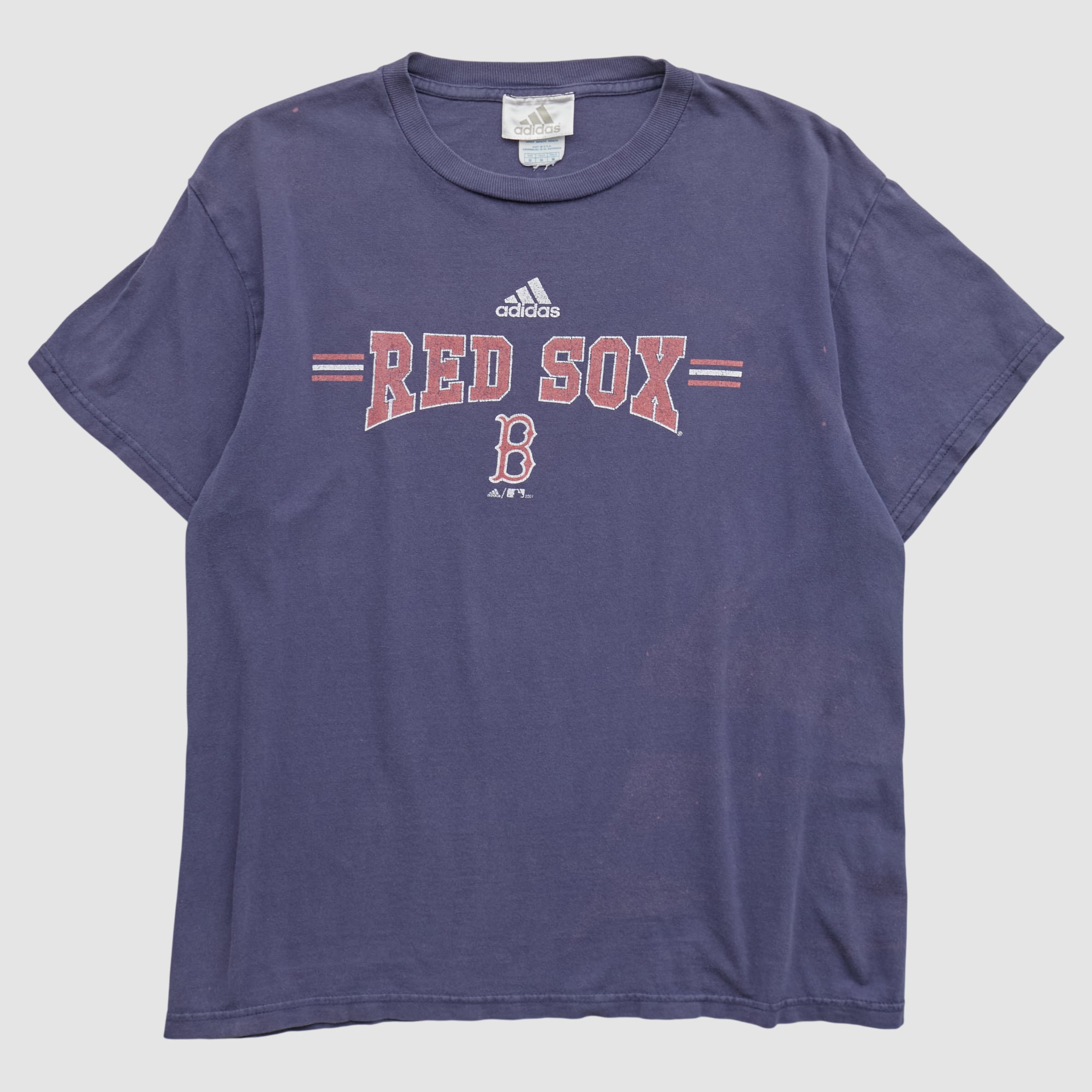 Boston Red Sox Adidas 2000s T-shirt - Navy - S