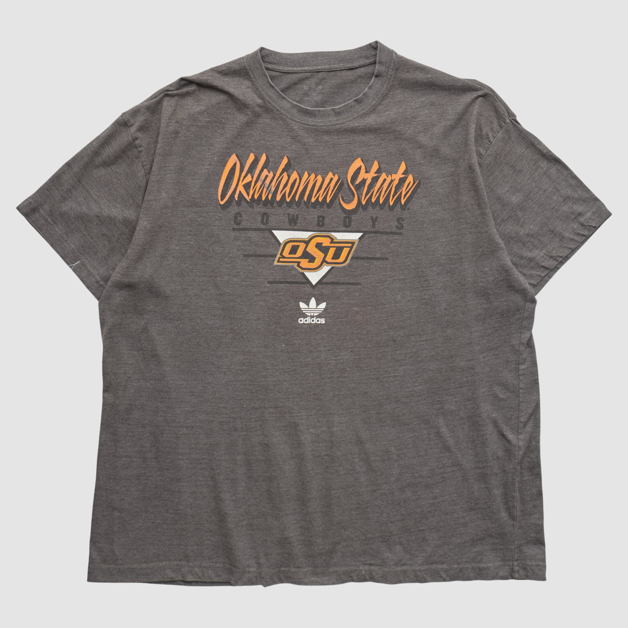 Oklahoma State Cowboys Adidas 2010s T-shirt - Charcoal - 3XL