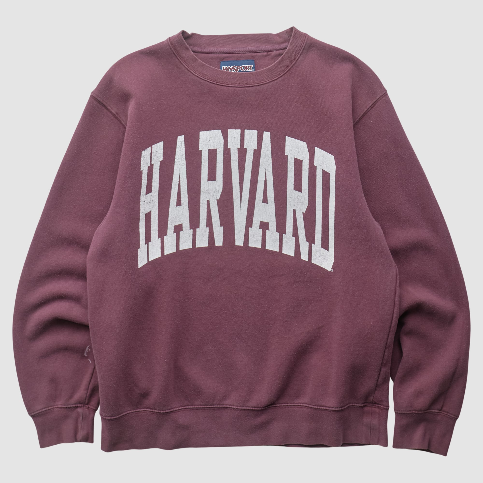 Harvard Crimson Jansport 2000s Pullover Sweatshirt - Maroon - XS