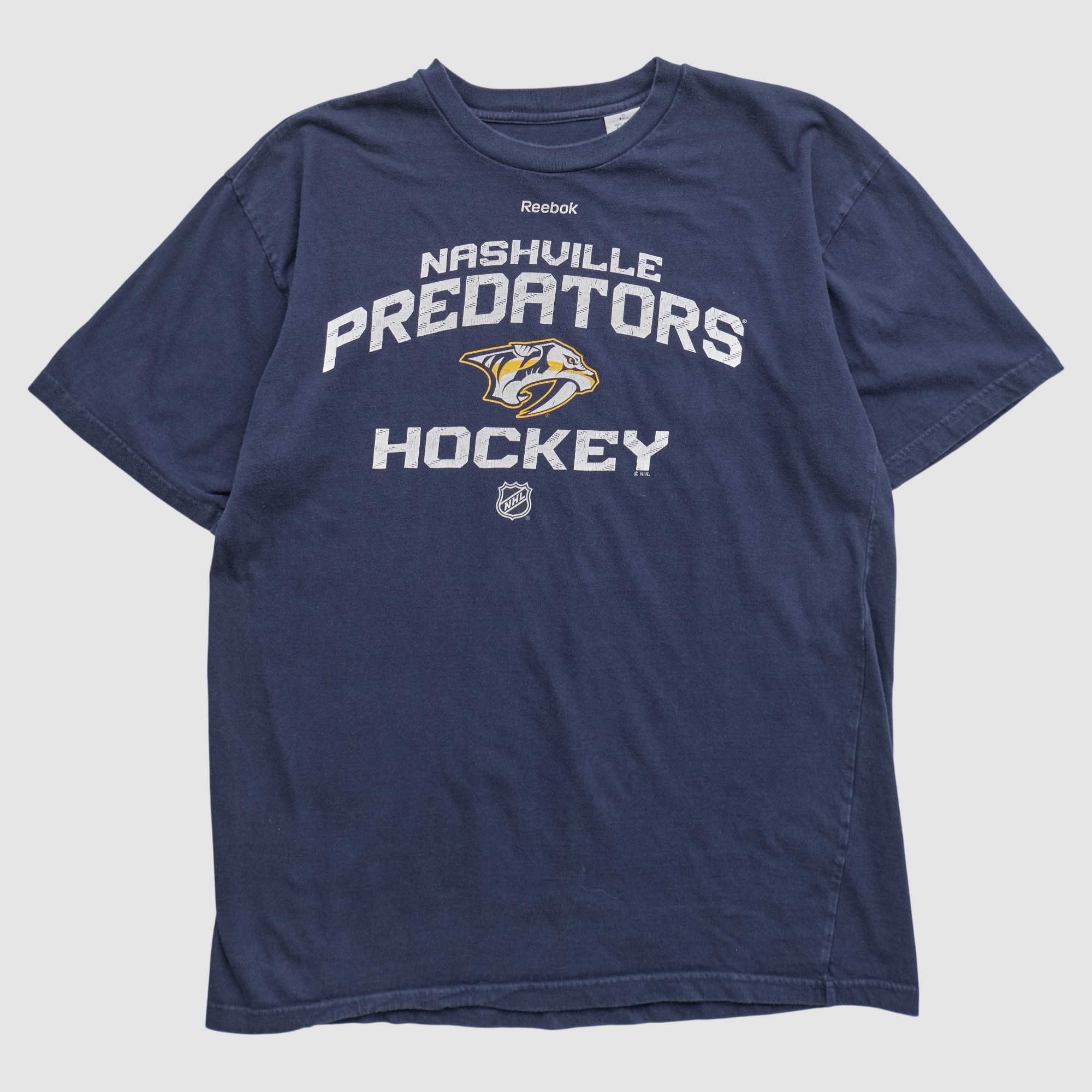 Nashville Predators Reebok 2010s T-shirt - Navy - XL