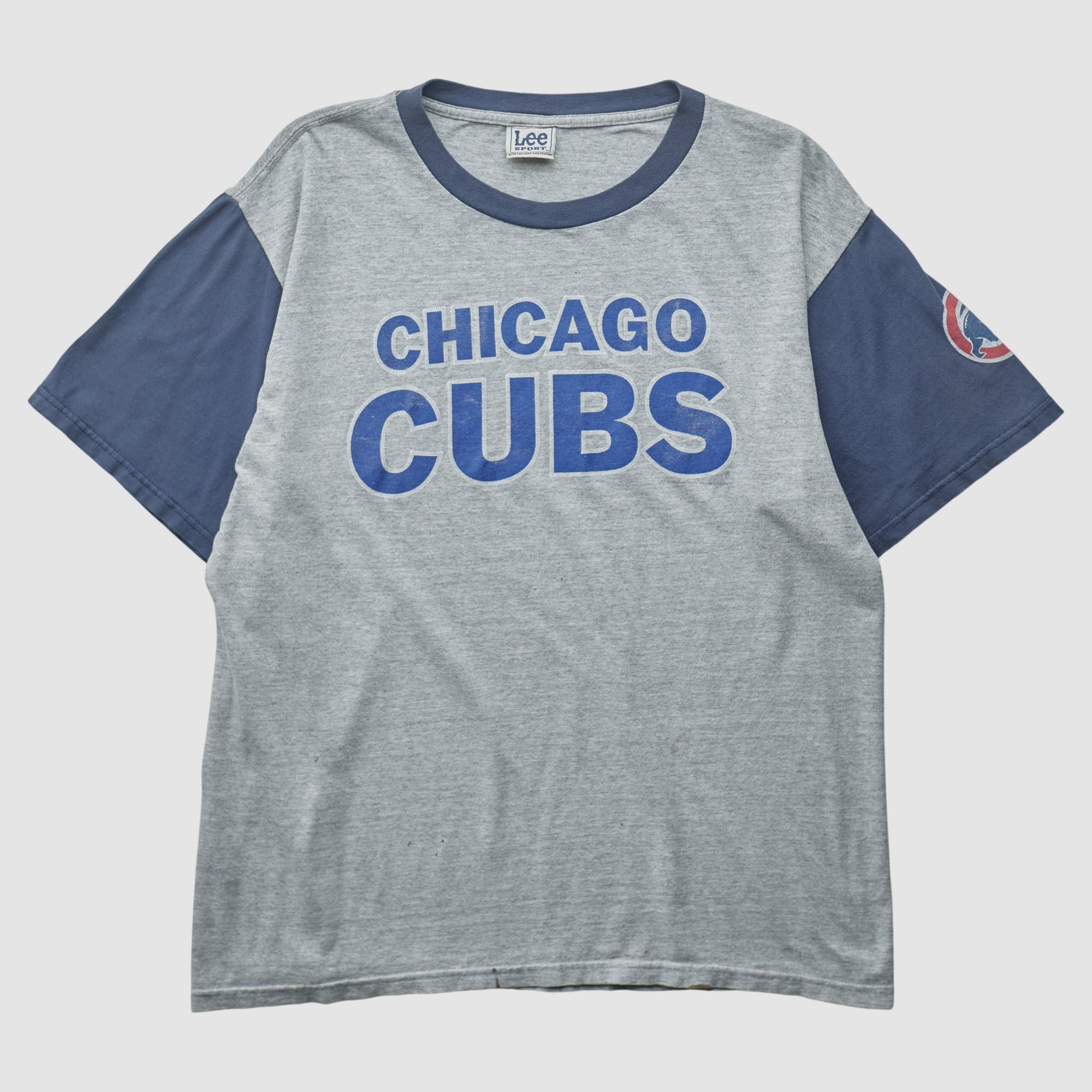 Chicago Cubs Lee Apparel 2000s T-shirt - Heather Gray - L