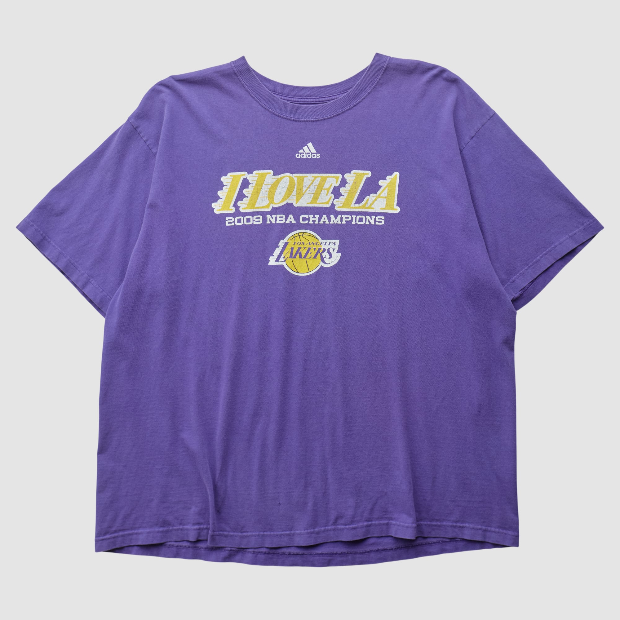 Los Angeles Lakers Adidas 2009 T-shirt - Purple - 2XL