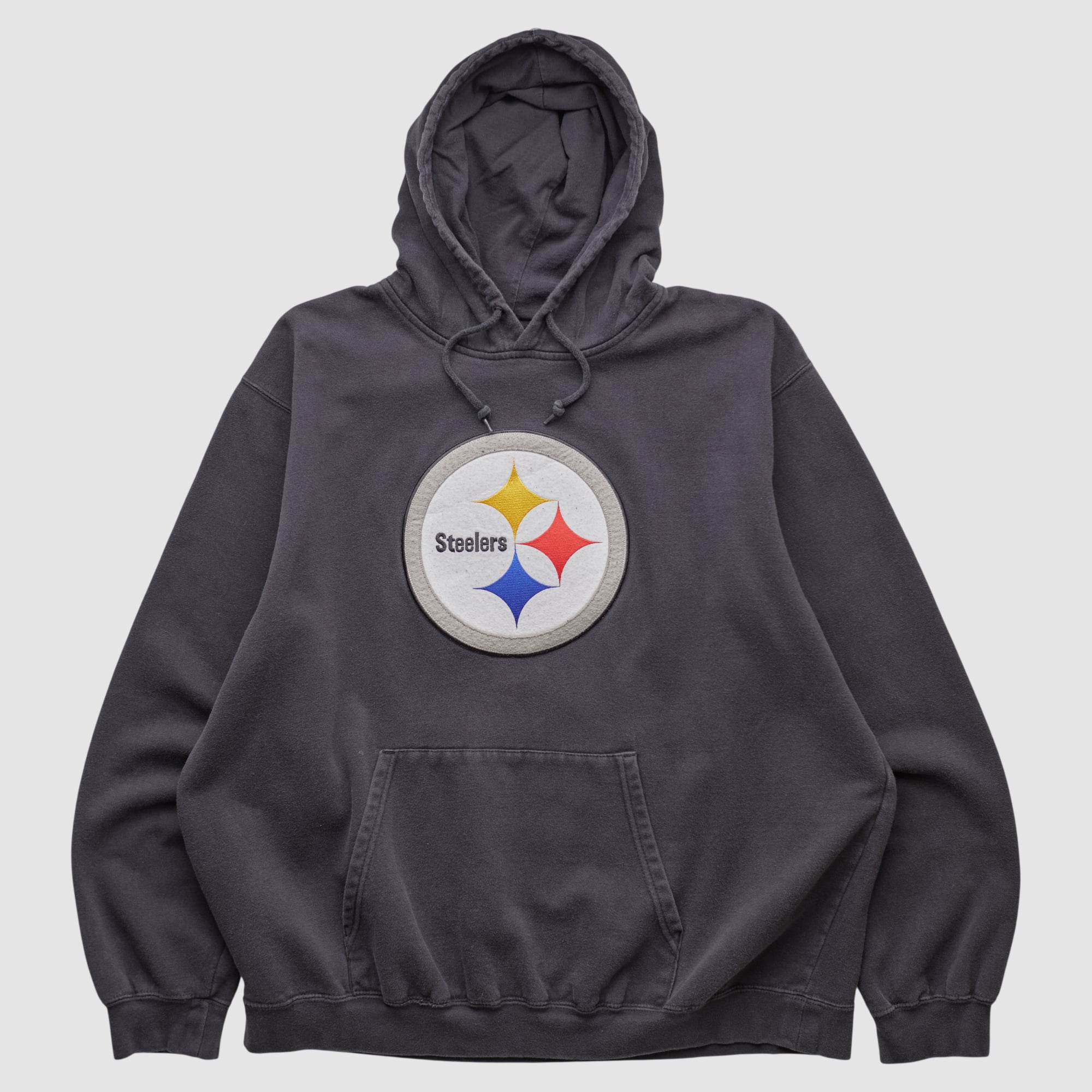 Pittsburgh Steelers NFL 2000s Hooded Pullover Sweatshirt - Black - XS