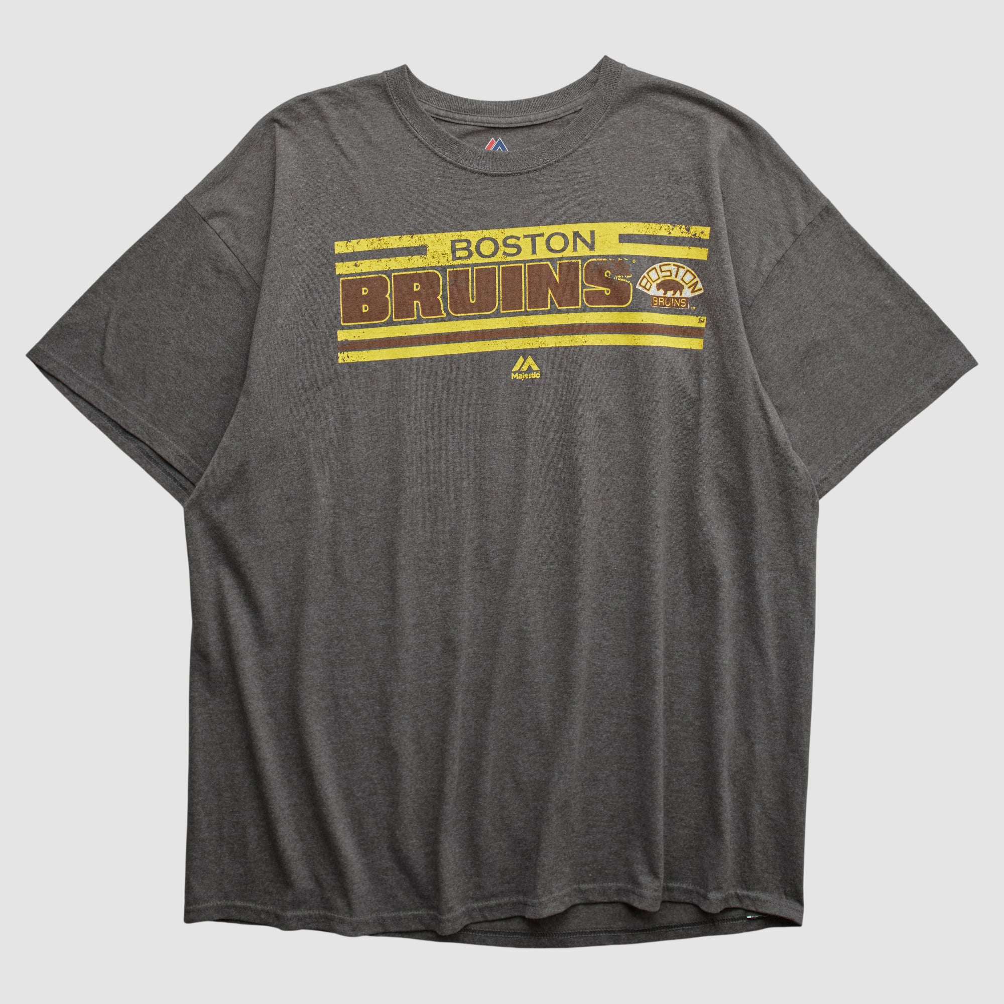 Boston Bruins Majestic 2010s T-shirt - Dark Heather Gray - XL