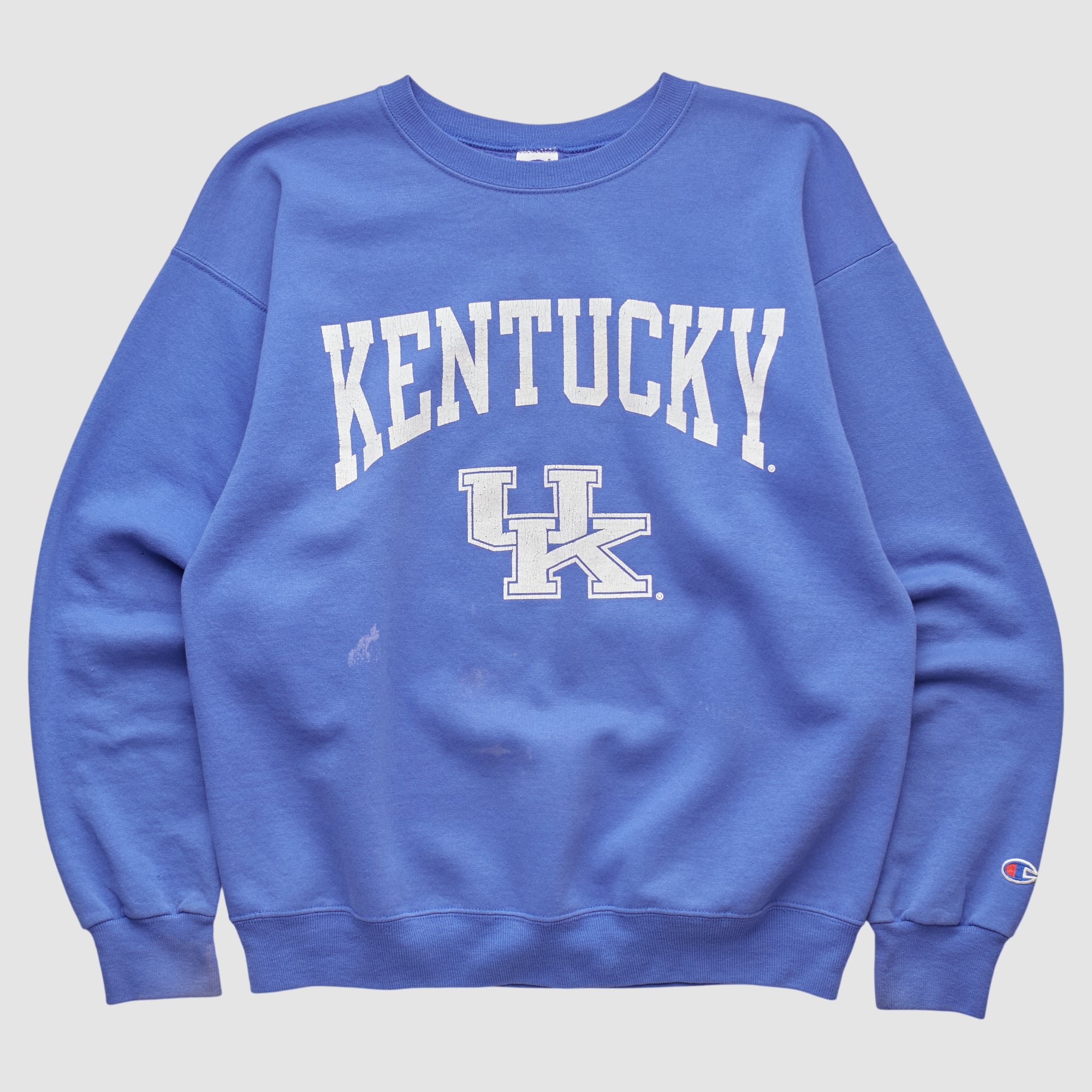 Kentucky Wildcats Champion 2000s Pullover Sweatshirt - Blue - XS