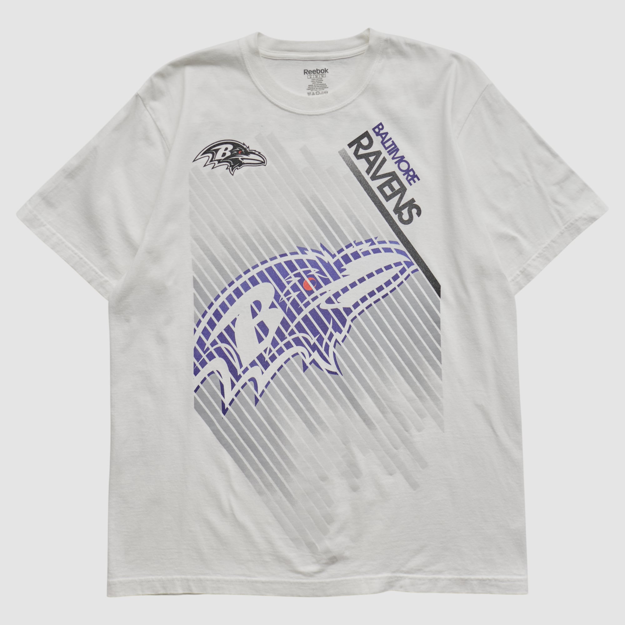 Baltimore Ravens Reebok 2000s T-shirt - White - M