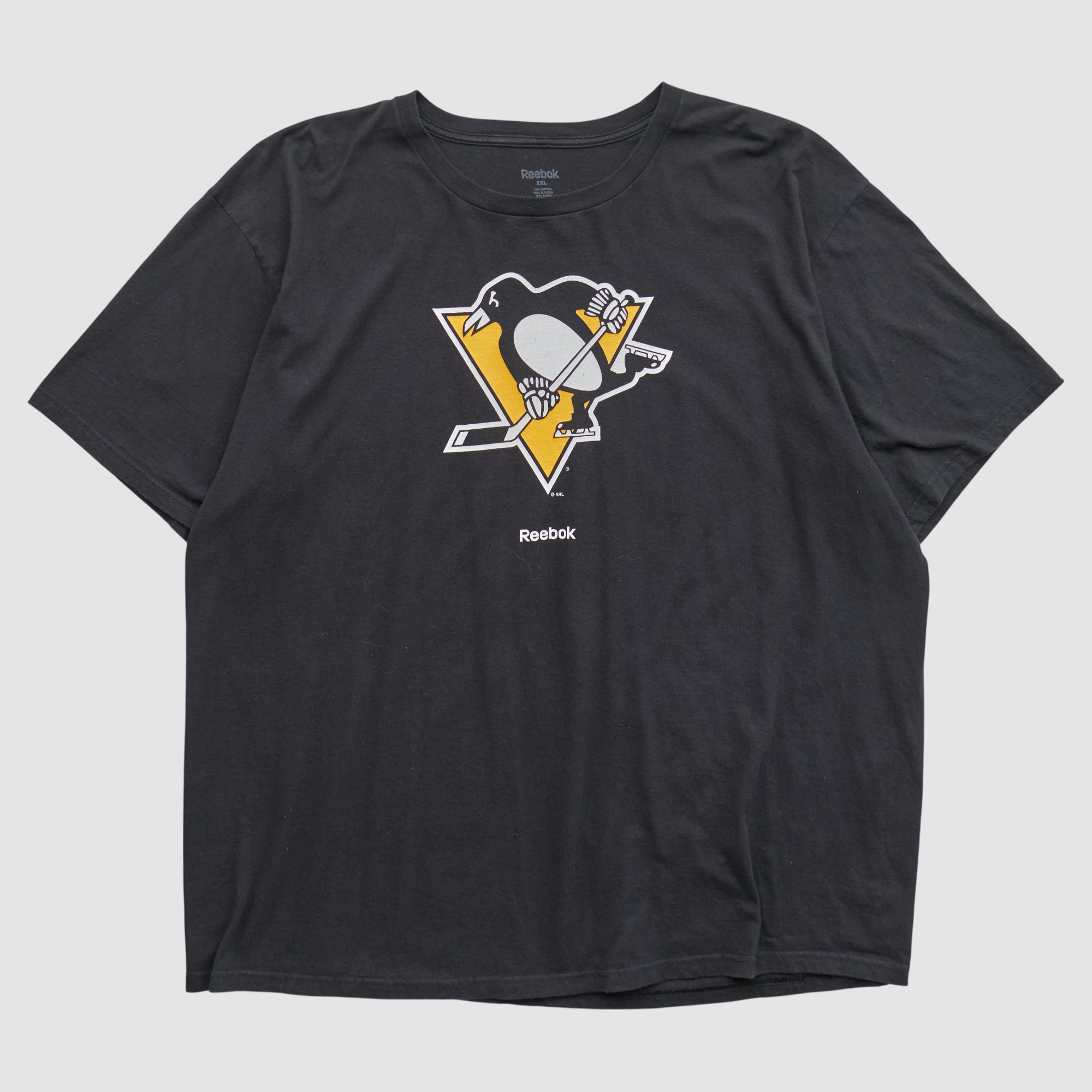 Pittsburgh Penguins Reebok 2010s T-shirt - Black - 2XL