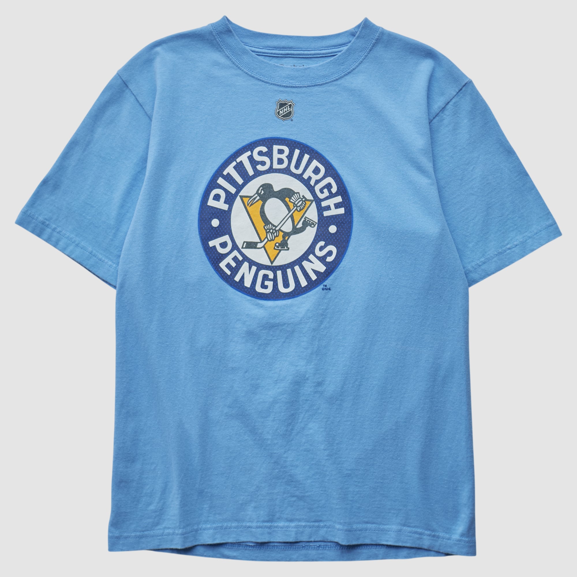 Pittsburgh Penguins Reebok 2010s T-shirt - Light Blue - XS