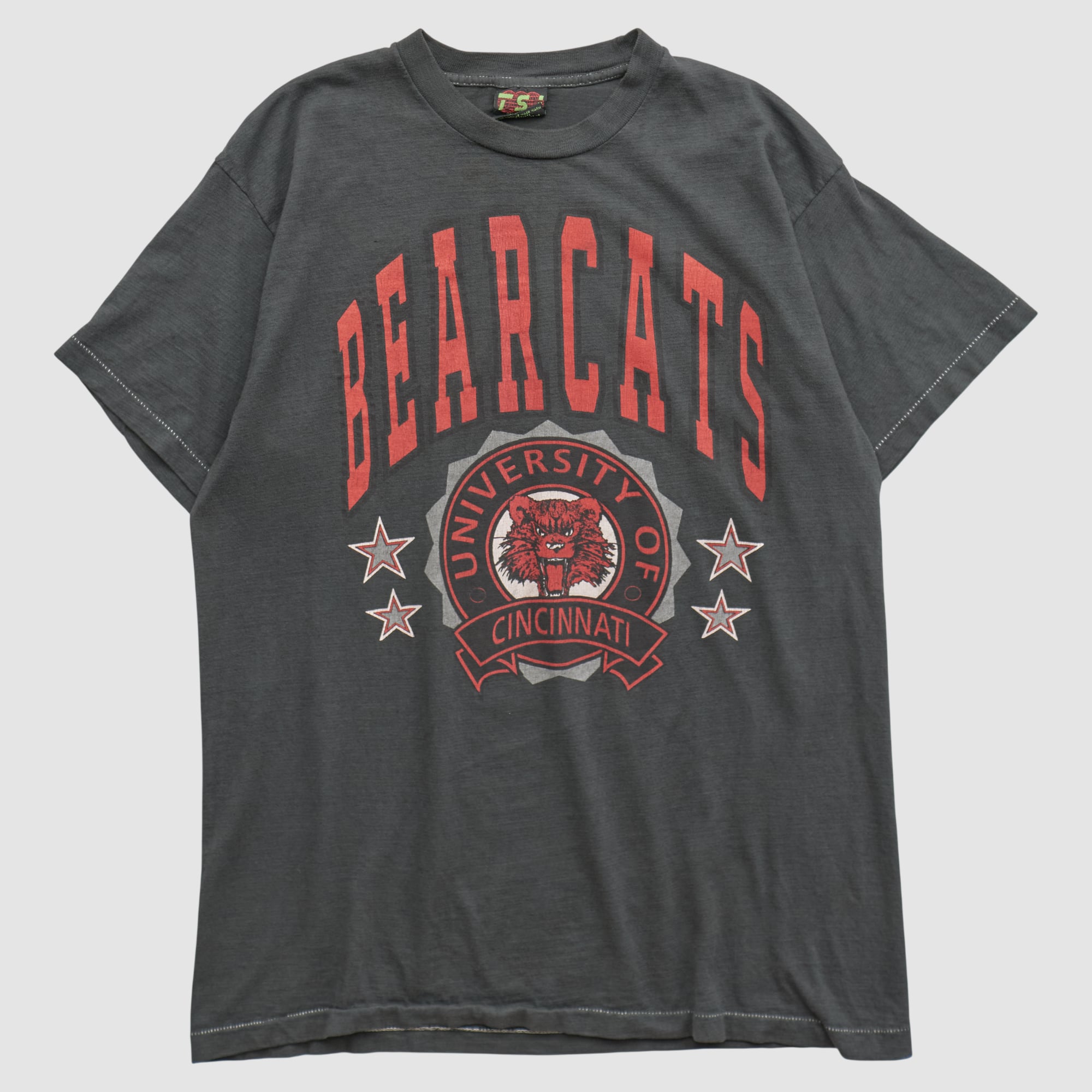 Cincinnati Bearcats TSI Sportswear 90s T-shirt - Charcoal - S