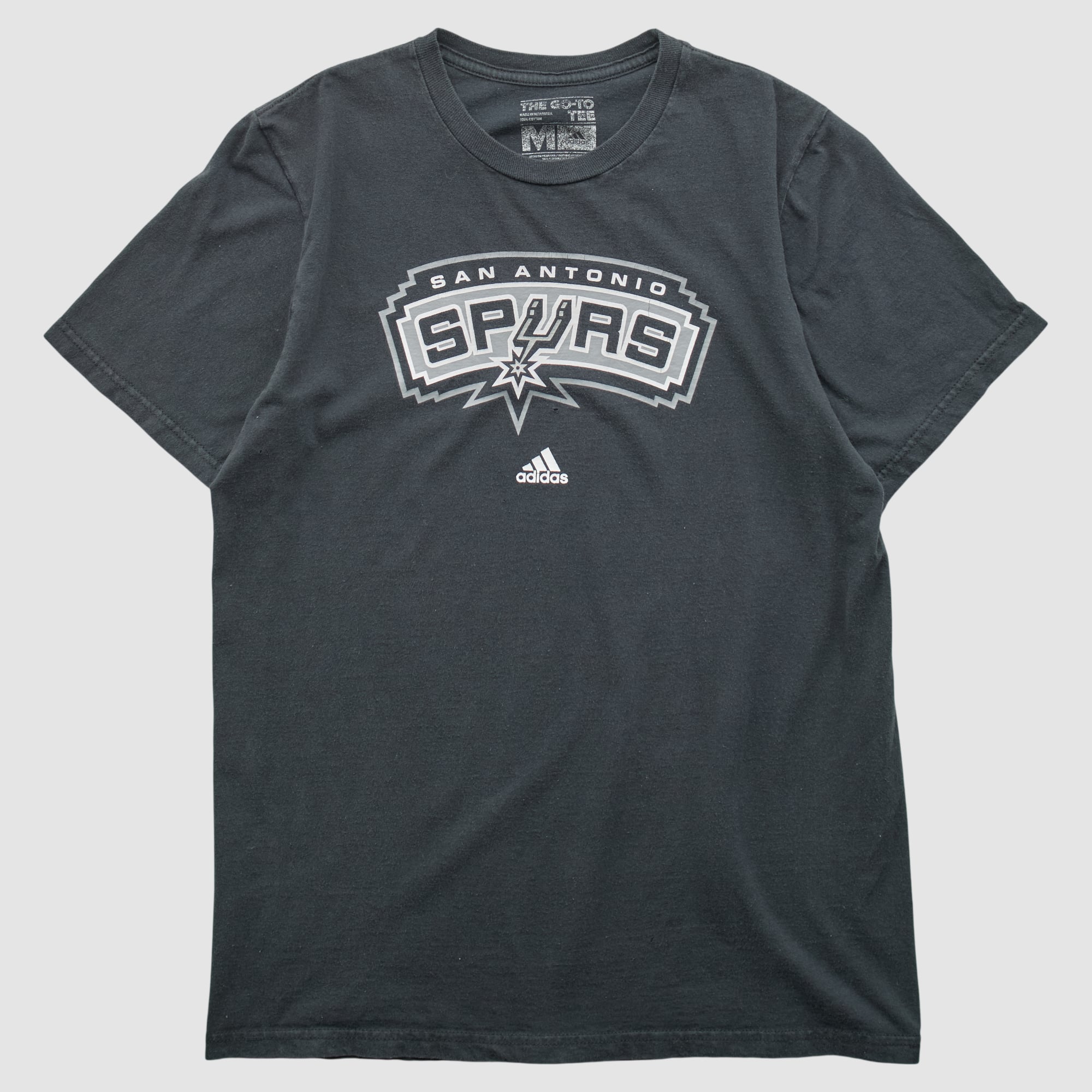 San Antonio Spurs Adidas 2010s T-shirt - Black - S