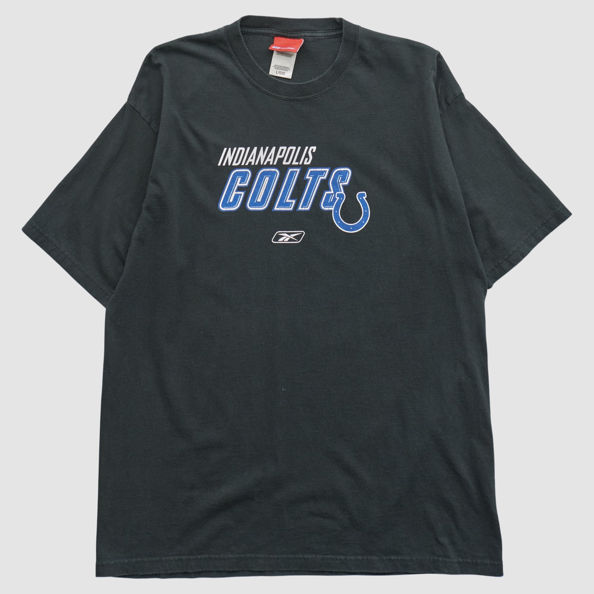 Indianapolis Colts Reebok 2000s T-shirt - Black - L