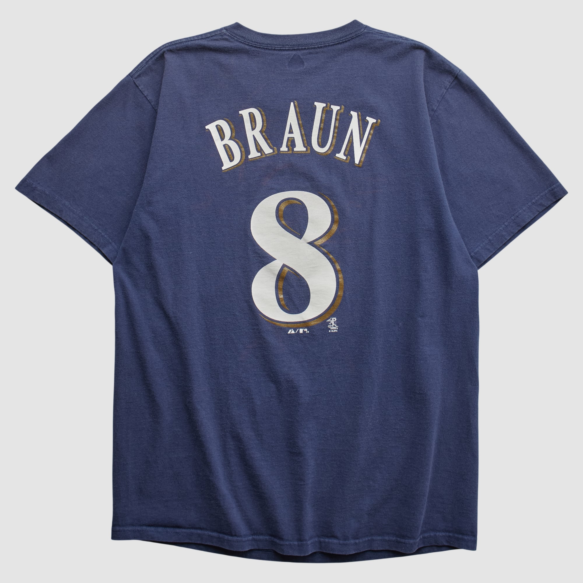 Milwaukee Brewers Majestic 2009 T-shirt - Navy - S