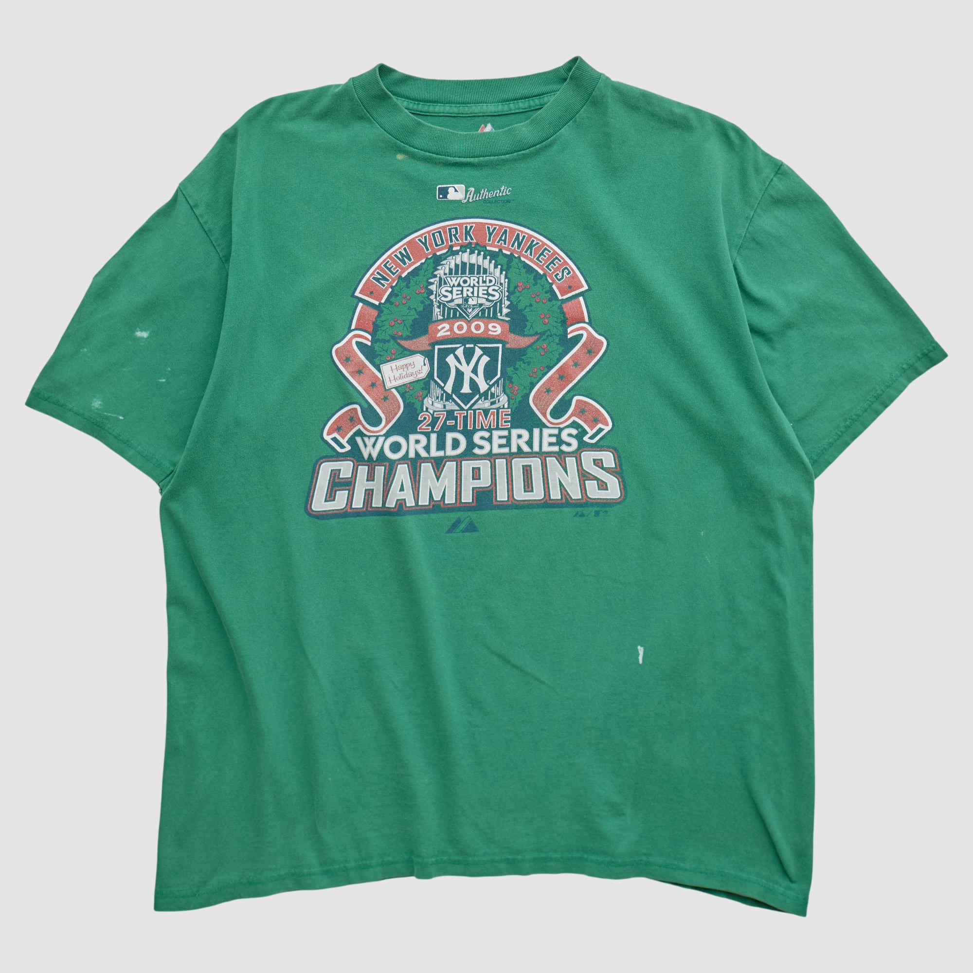 New York Yankees Majestic 2009 T-shirt - Green - XL