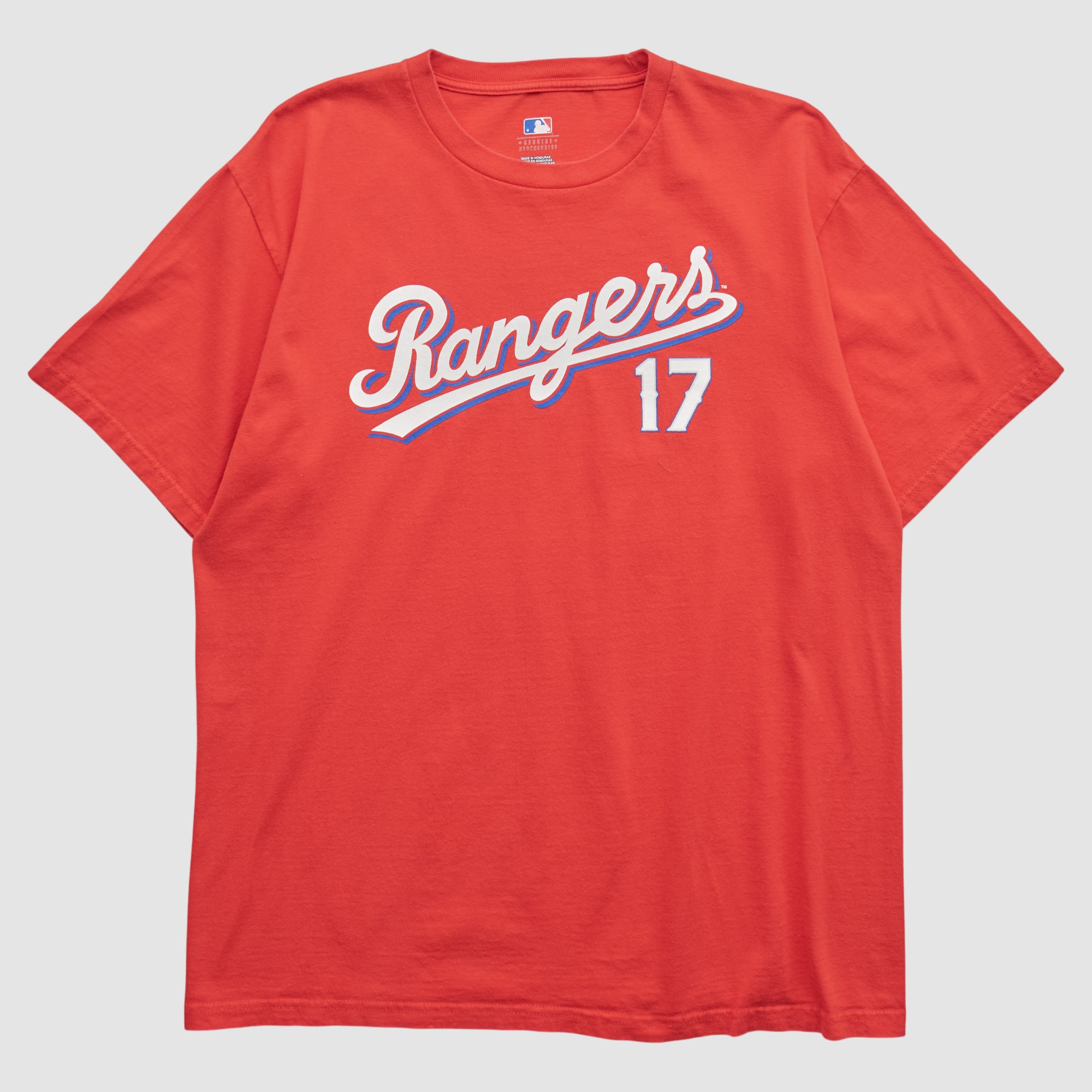 Texas Rangers Genuine Merchandise 2010s T-shirt - Red - M