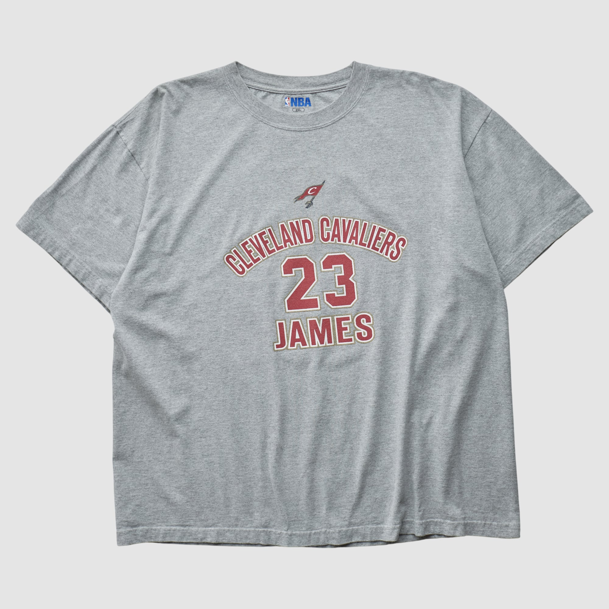Cleveland Cavaliers NBA 2010s T-shirt - Heather Gray - 2XL