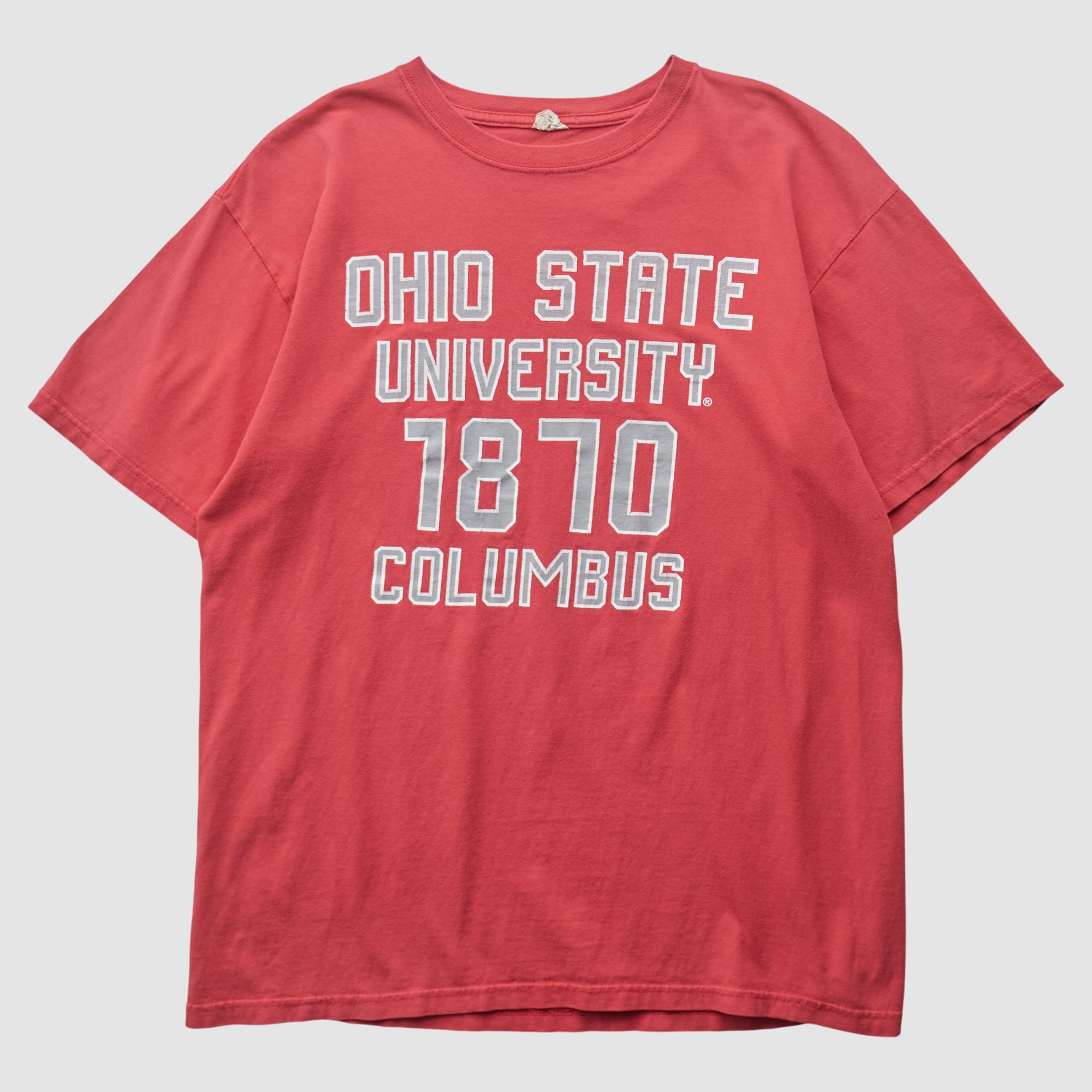 Ohio State Buckeyes Anvil 2010s T-shirt - Red - M