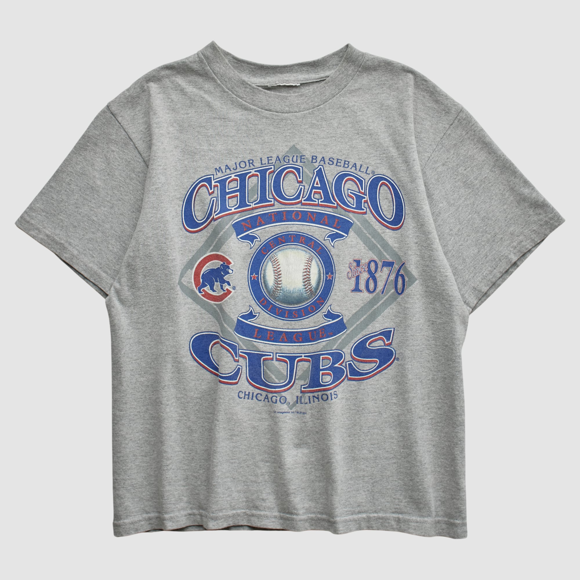 Chicago Cubs 2004 T-shirt - Heather Gray - XS