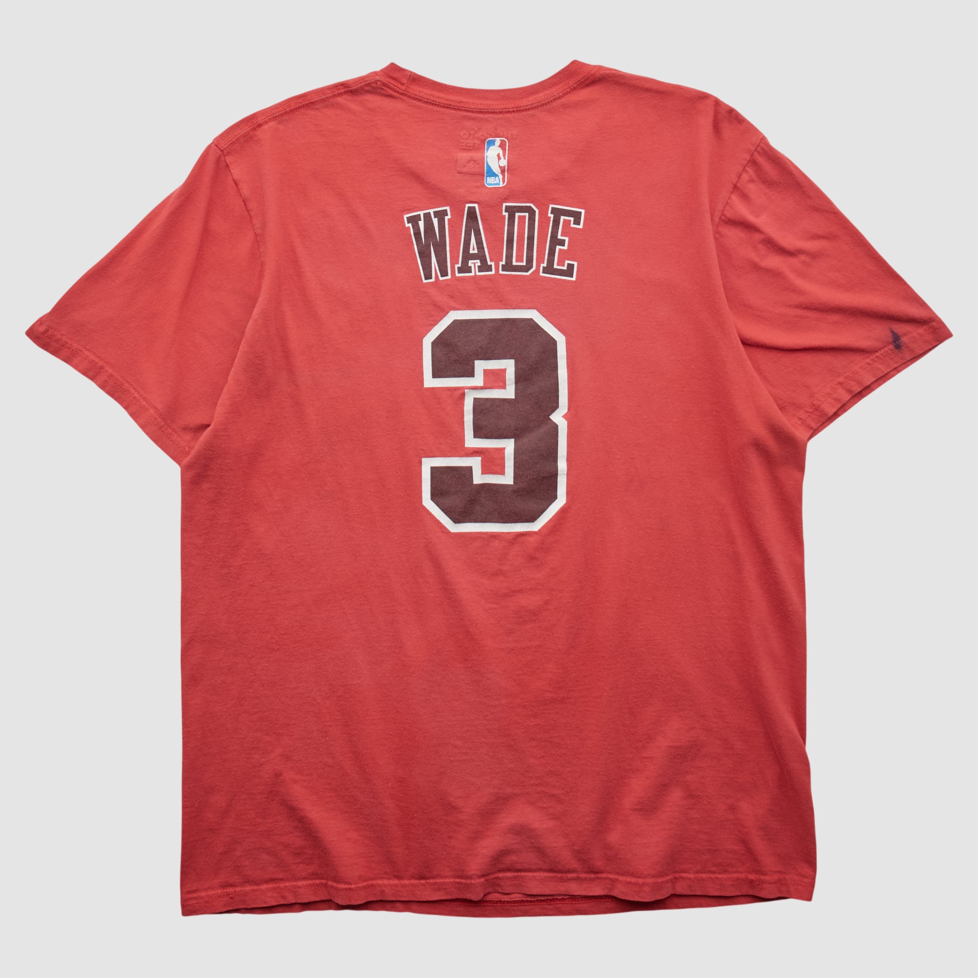 Miami Heat Adidas 2010s T-shirt - Red - M
