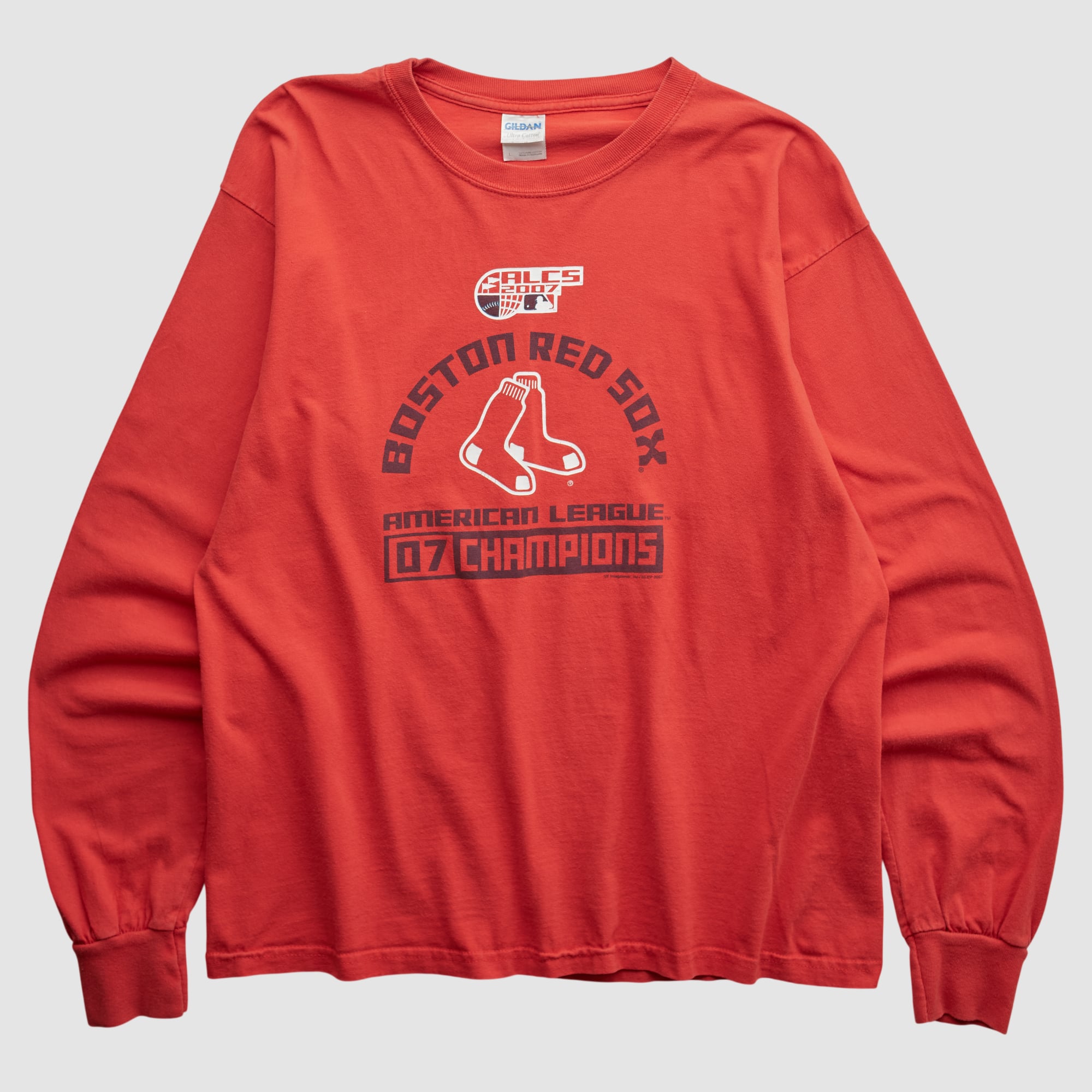 Boston Red Sox Gildan 2007 Long Sleeve T-shirt - Red - M