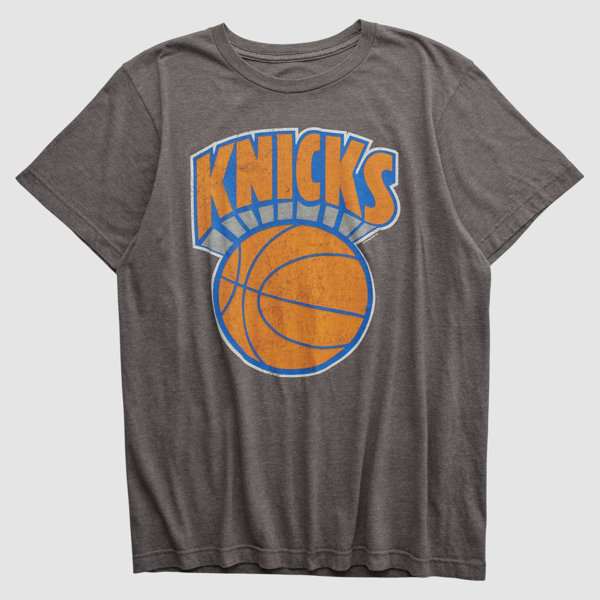 New York Knicks Majestic 2010s T-shirt - Dark Heather Gray - S