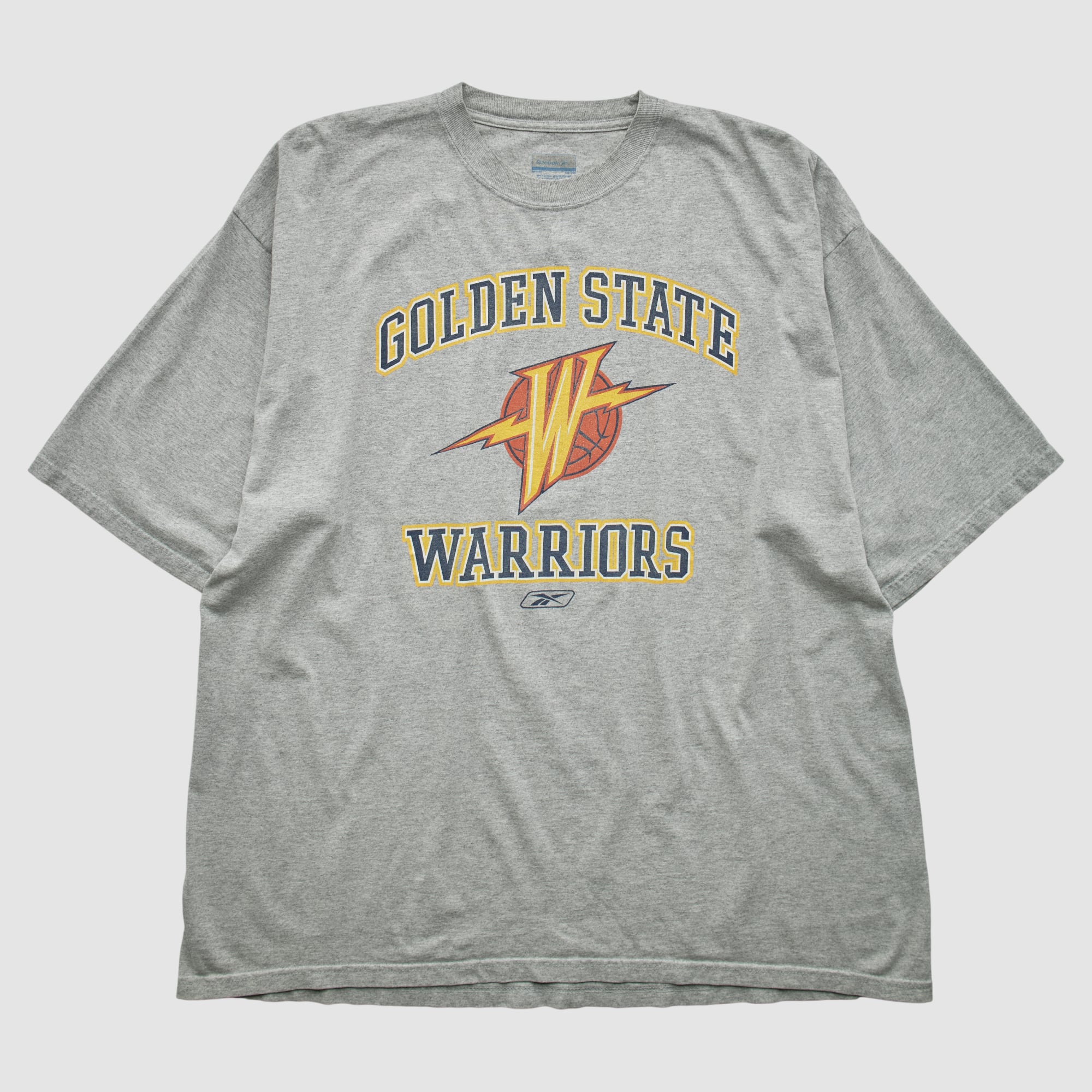 Golden State Warriors Reebok 2000s T-shirt - Heather Gray - 2XL