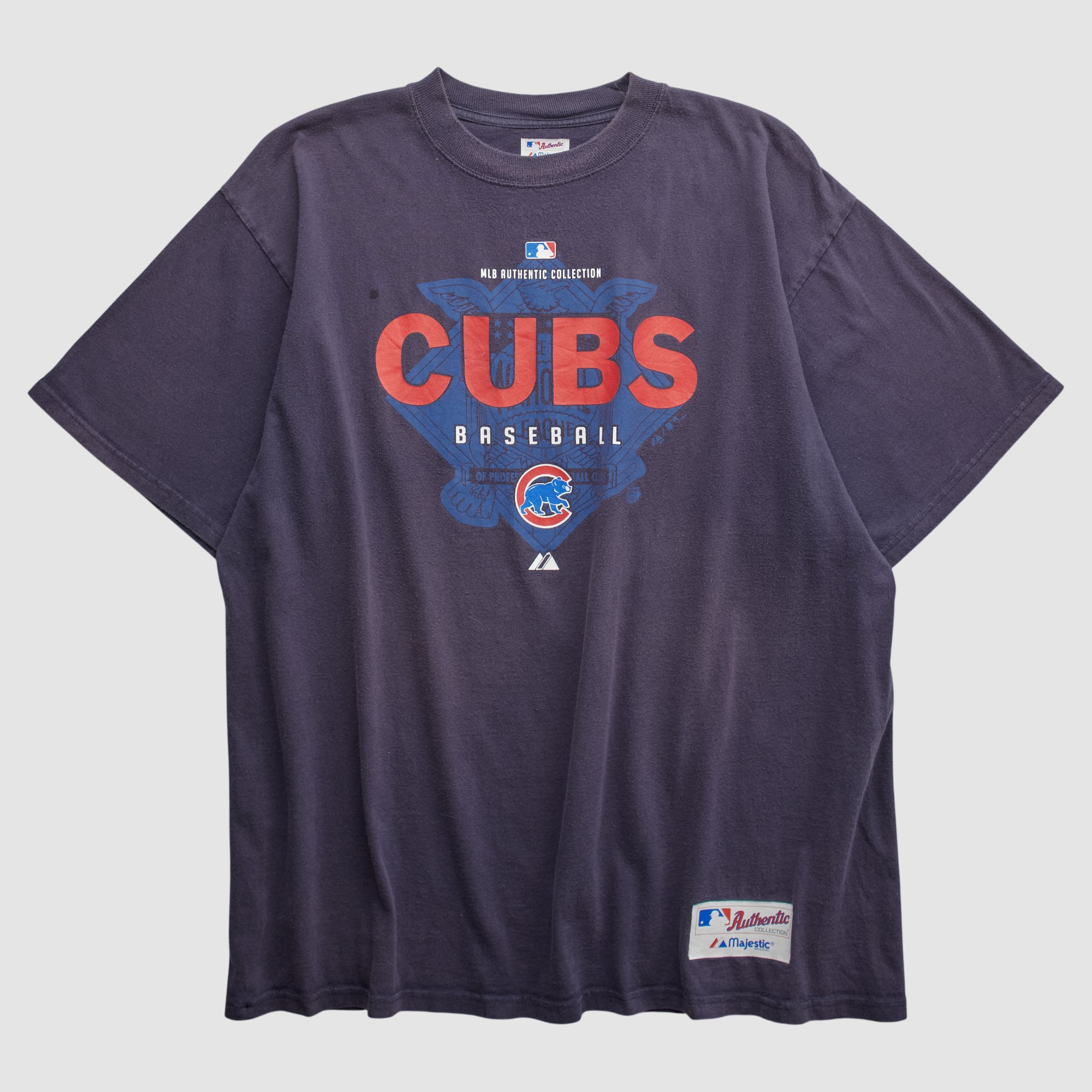 Chicago Cubs Majestic 2010s T-shirt - Navy - L