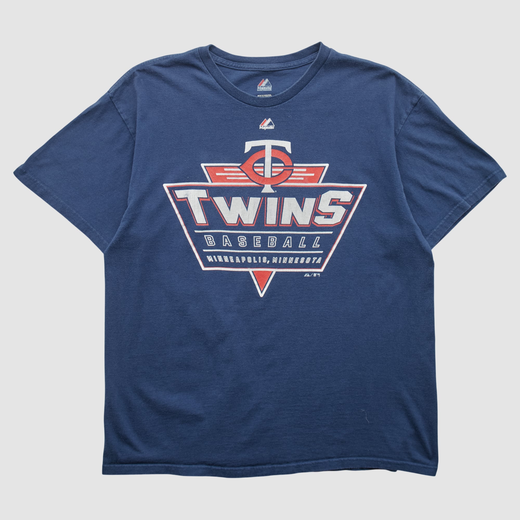 Minnesota Twins Majestic 2010s T-shirt - Navy - M