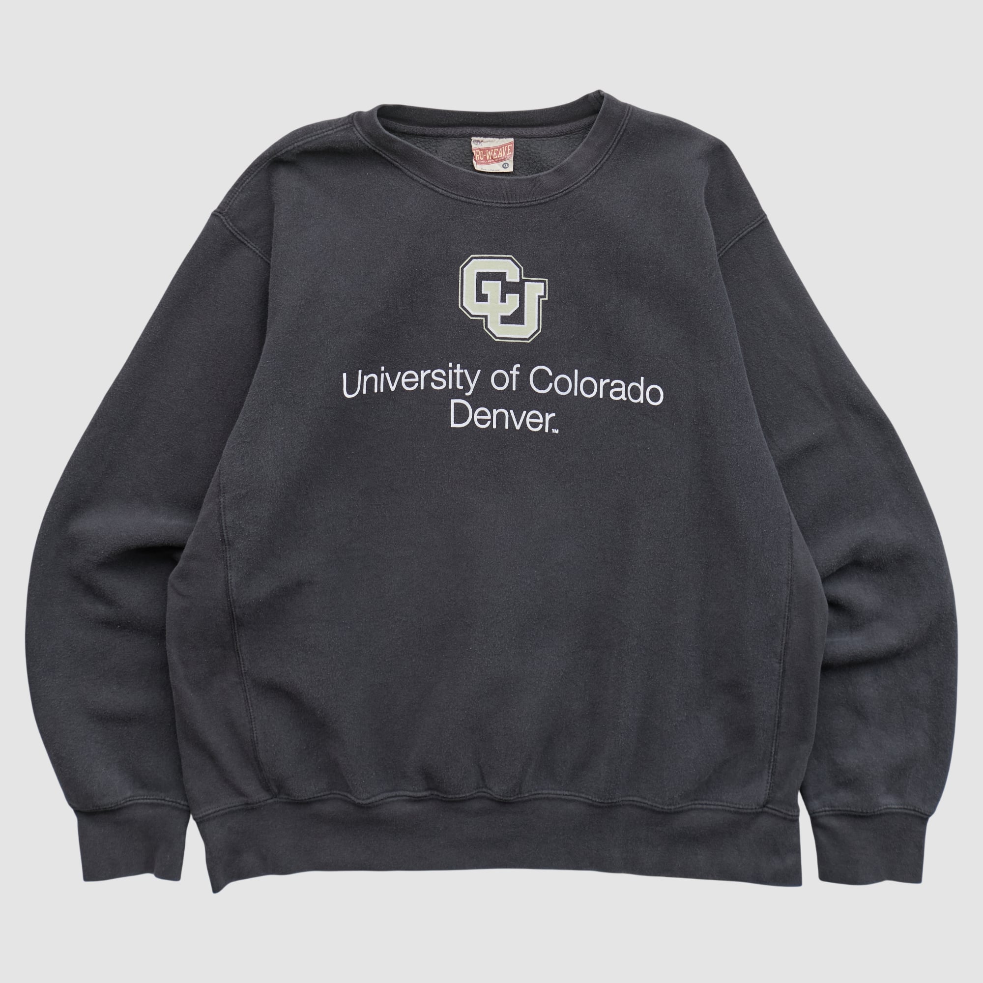 Colorado Buffaloes MV Sport 2000s Pullover Sweatshirt - Black - L