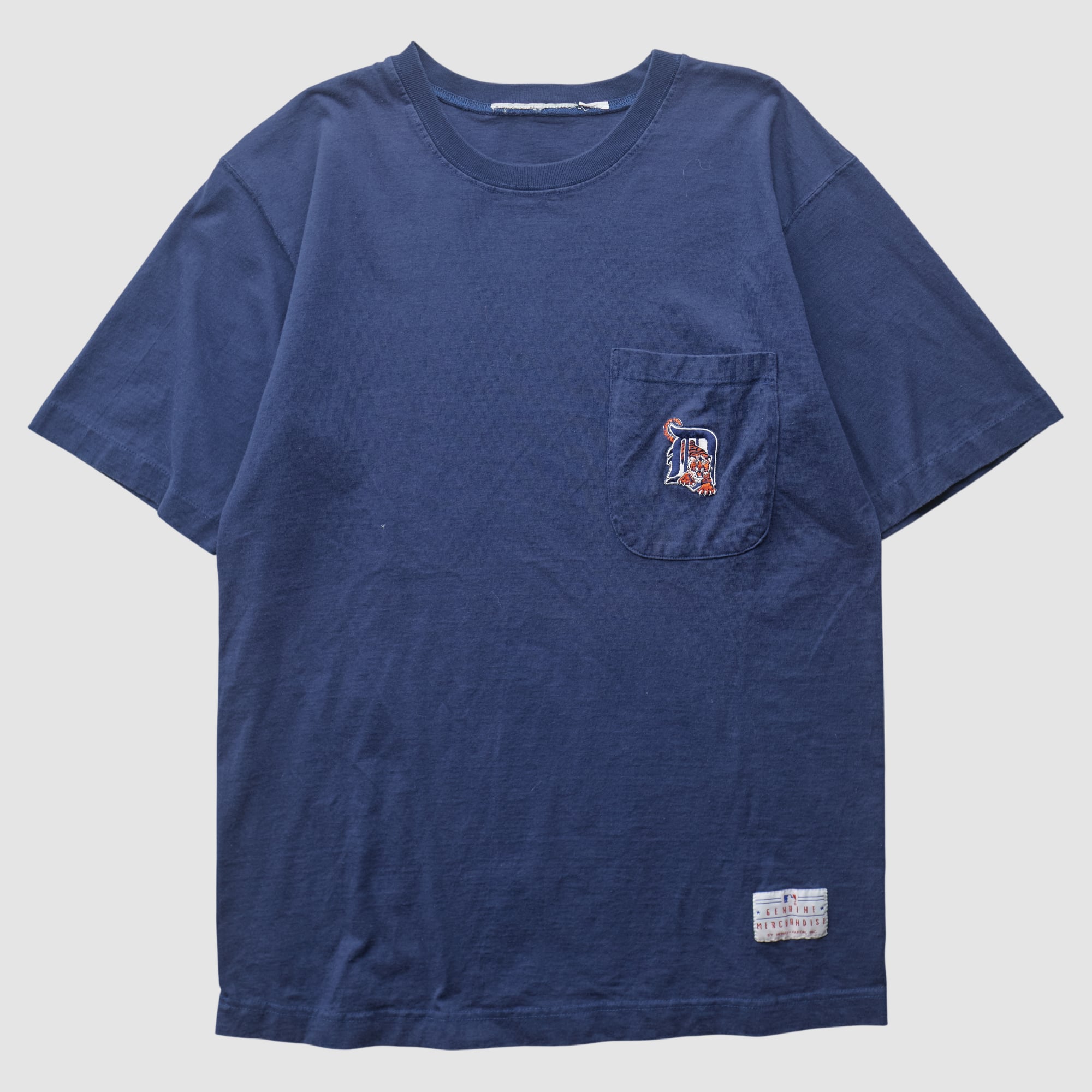 Detroit Tigers Genuine Merchandise 90s T-shirt - Navy - M