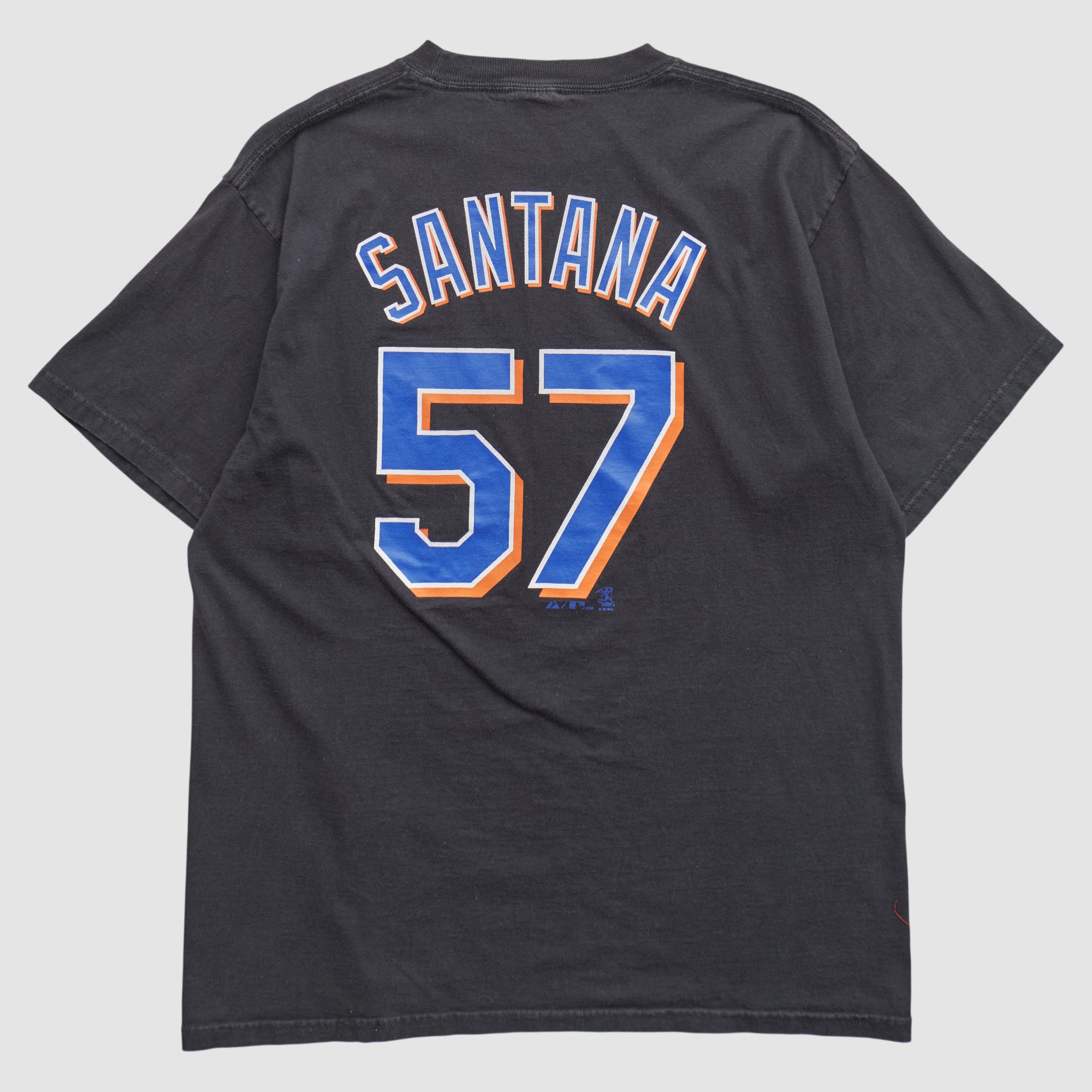 New York Mets Majestic 2000s T-shirt - Black - L