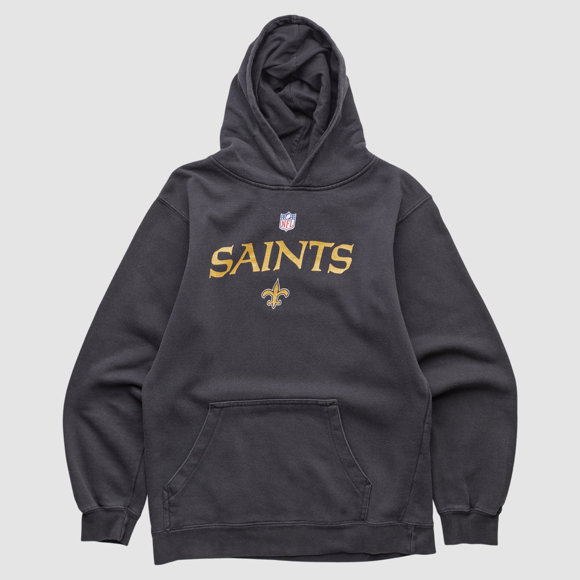New Orleans Saints NFL 2010s Hooded Pullover Sweatshirt - Black - XXS