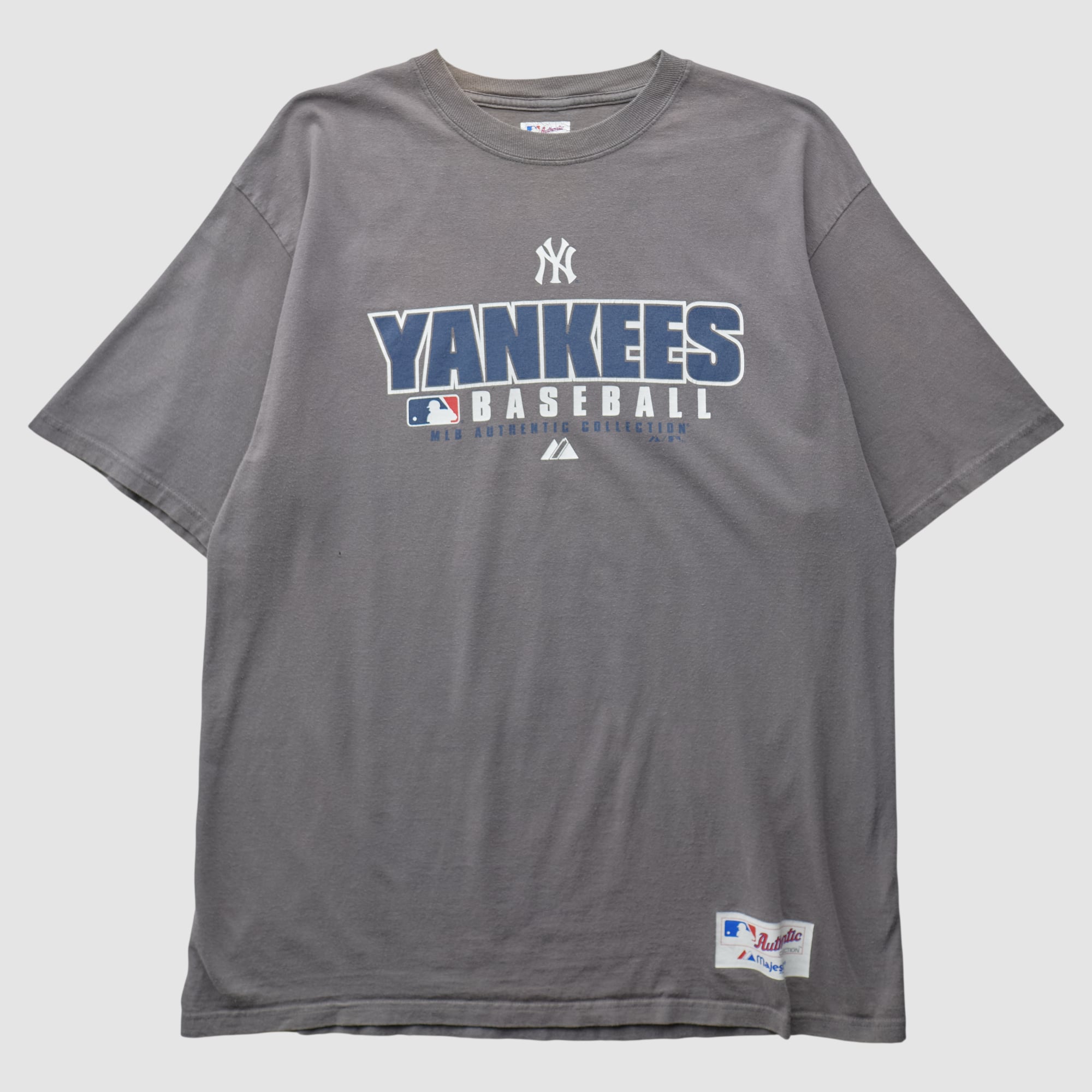 New York Yankees Majestic 2010s T-shirt - Gray - XL