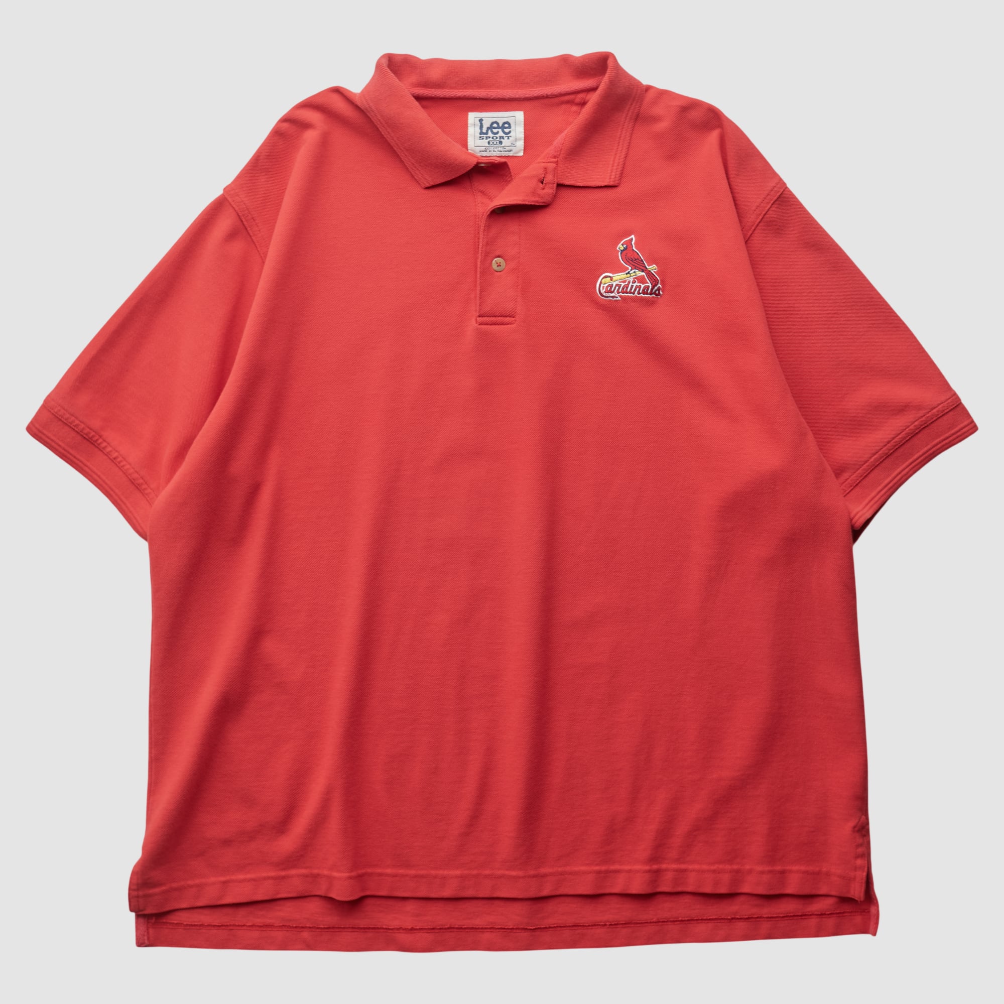 St. Louis Cardinals Lee Apparel 90s Polo - Red - 2XL