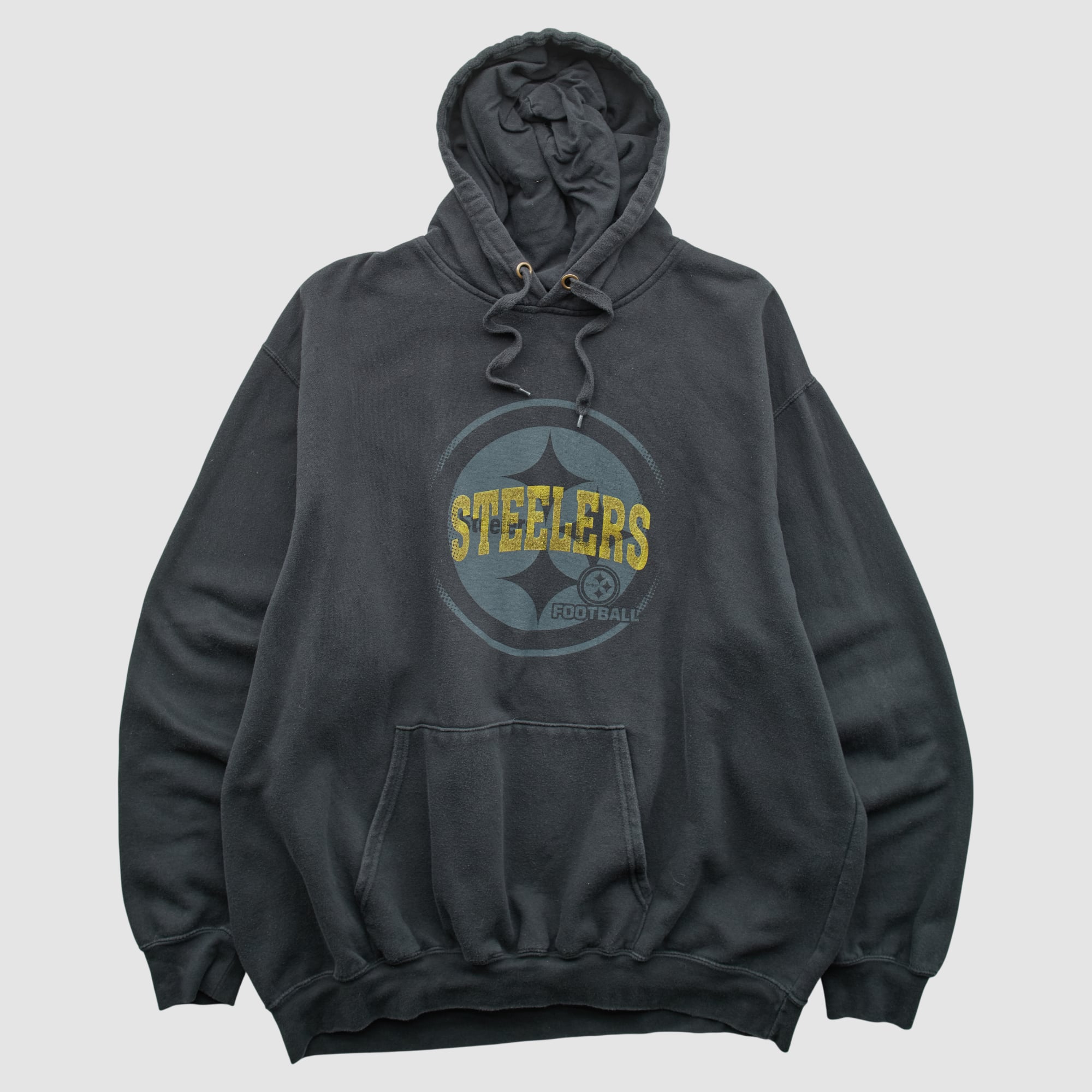 Pittsburgh Steelers NFL 2010s Hooded Pullover Sweatshirt - Black - 2XL