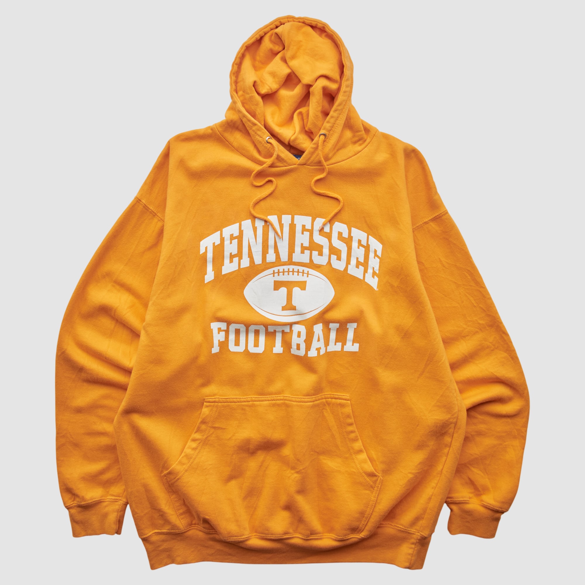 Tennessee Volunteers Old Varsity Brand 2010s Hooded Pullover Sweatshirt - Orange - S