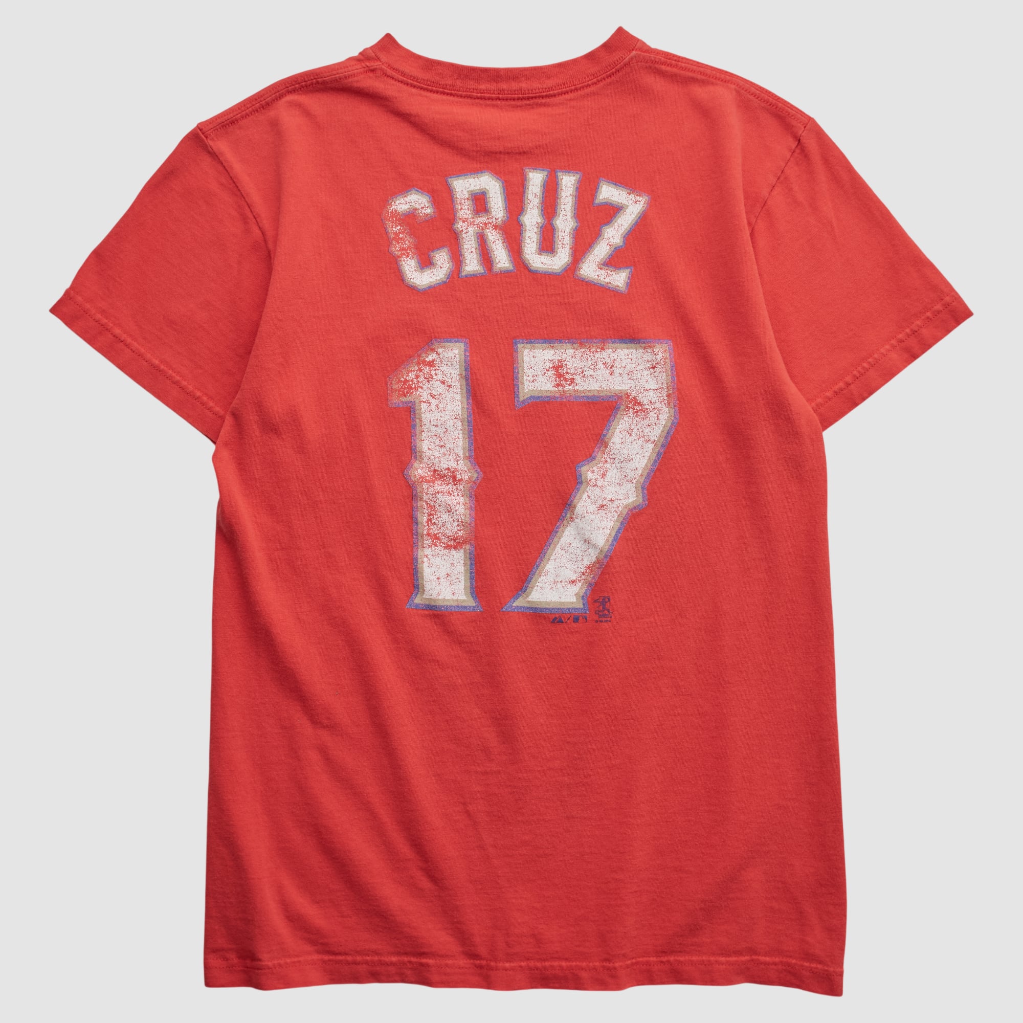 Texas Rangers Majestic 2010s T-shirt - Red - S