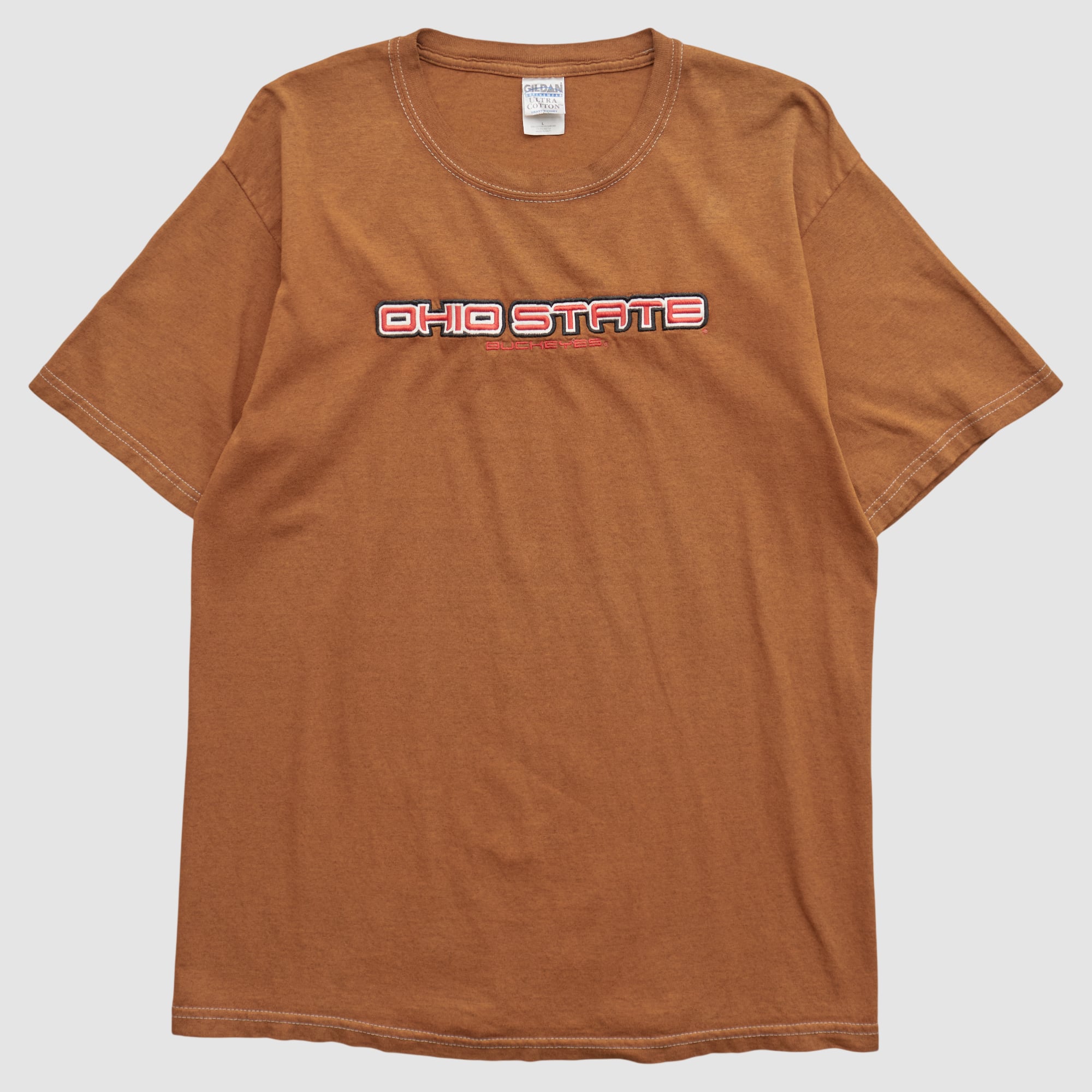 Ohio State Buckeyes Gildan 2000s T-shirt - Clay - S