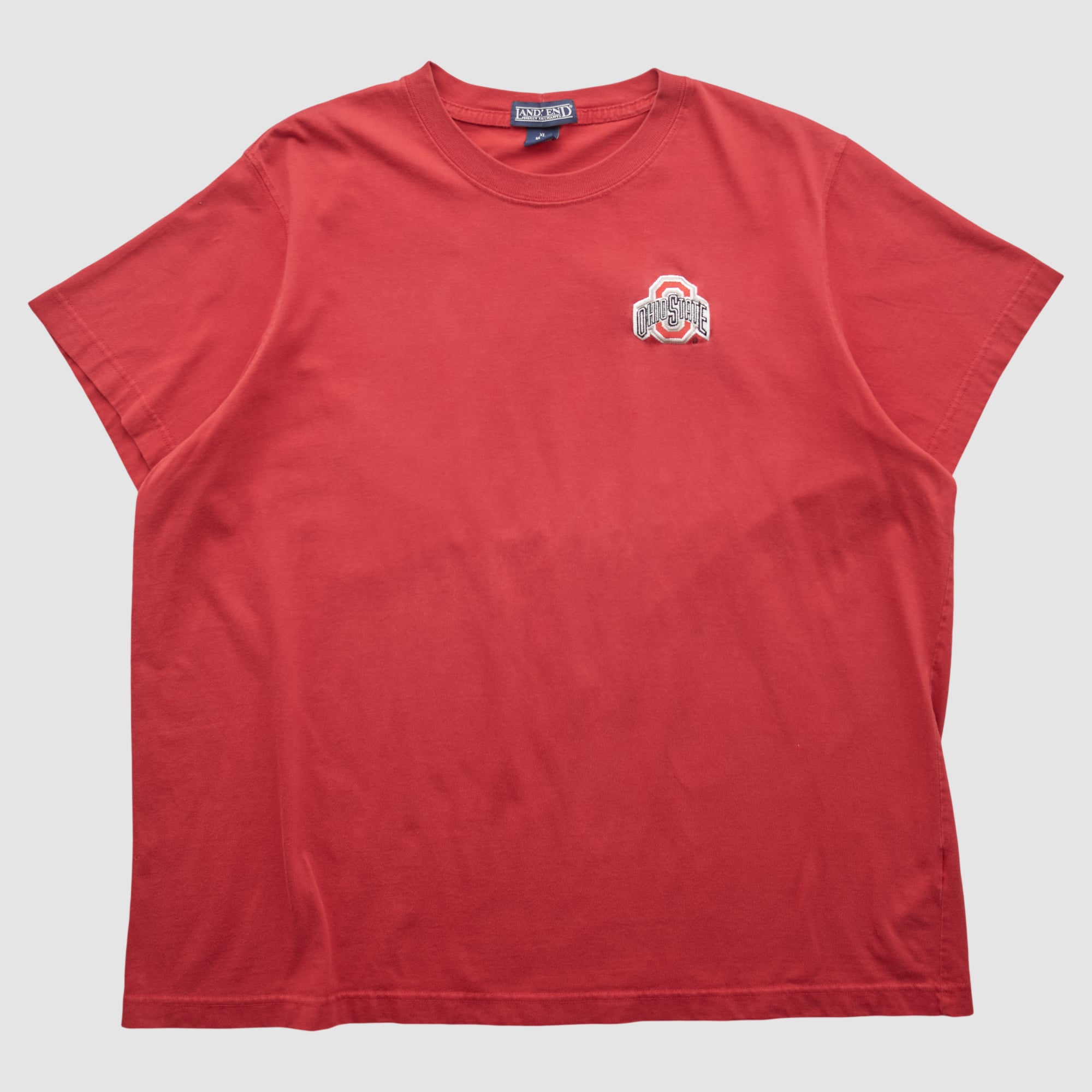 Ohio State Buckeyes Lands' Ends 2000s T-shirt - Red - XL
