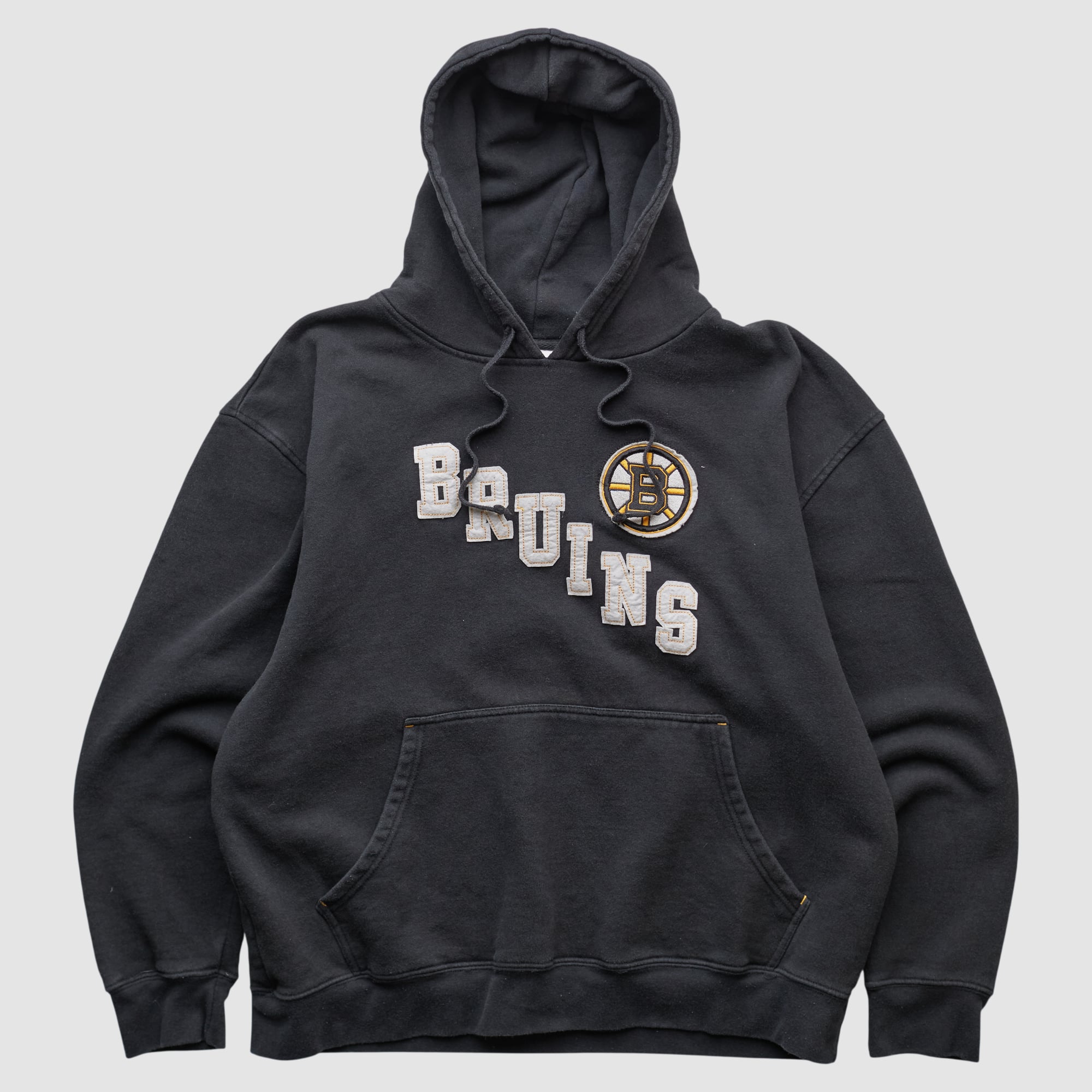 Boston Bruins NHL 2000s Hooded Pullover Sweatshirt - Black - L