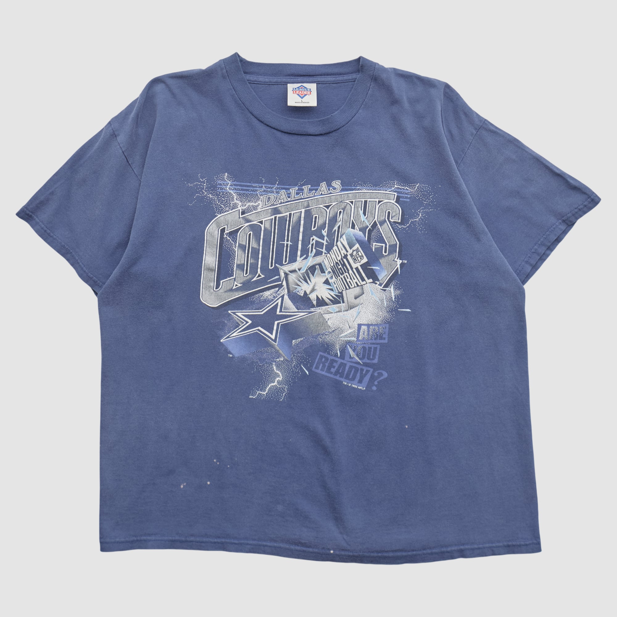 Dallas Cowboys League Leader 1995 T-shirt - Navy - L