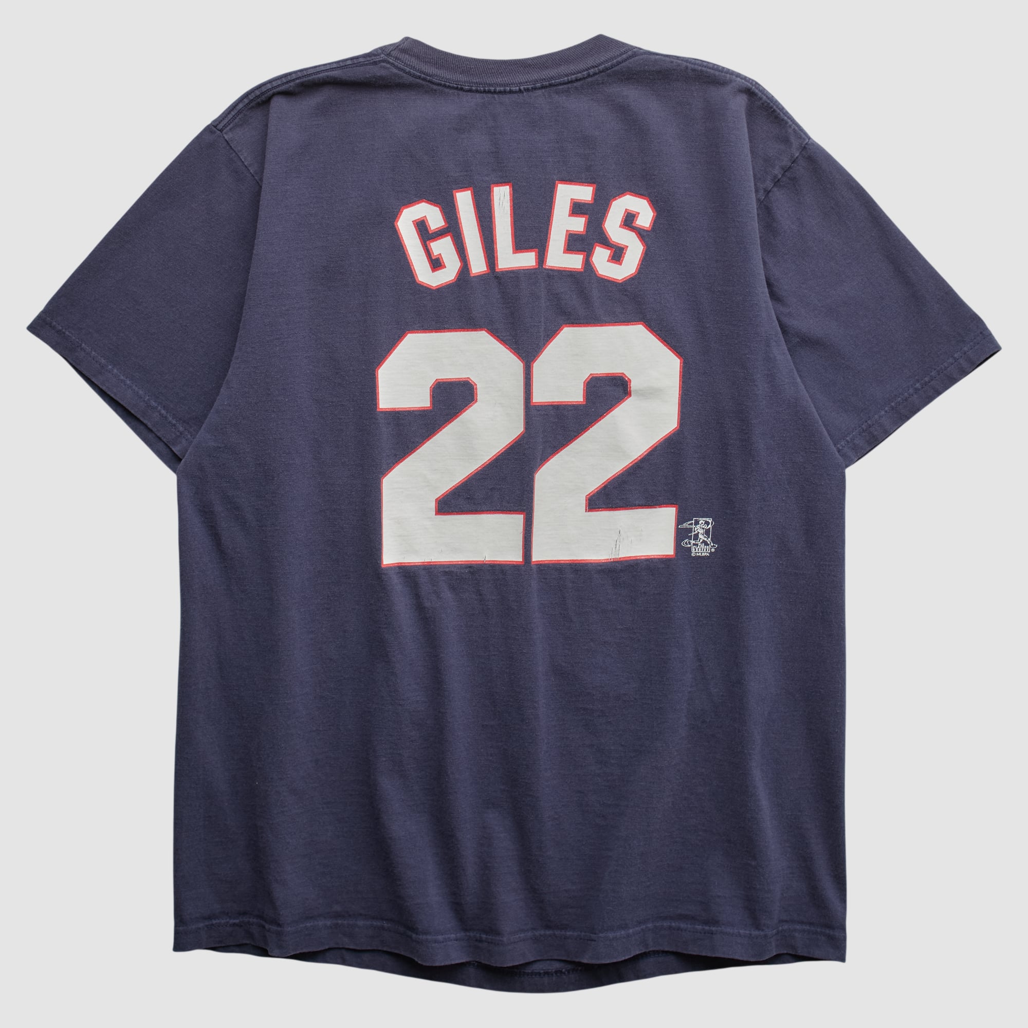 Atlanta Braves Majestic 2000s T-shirt - Navy - M