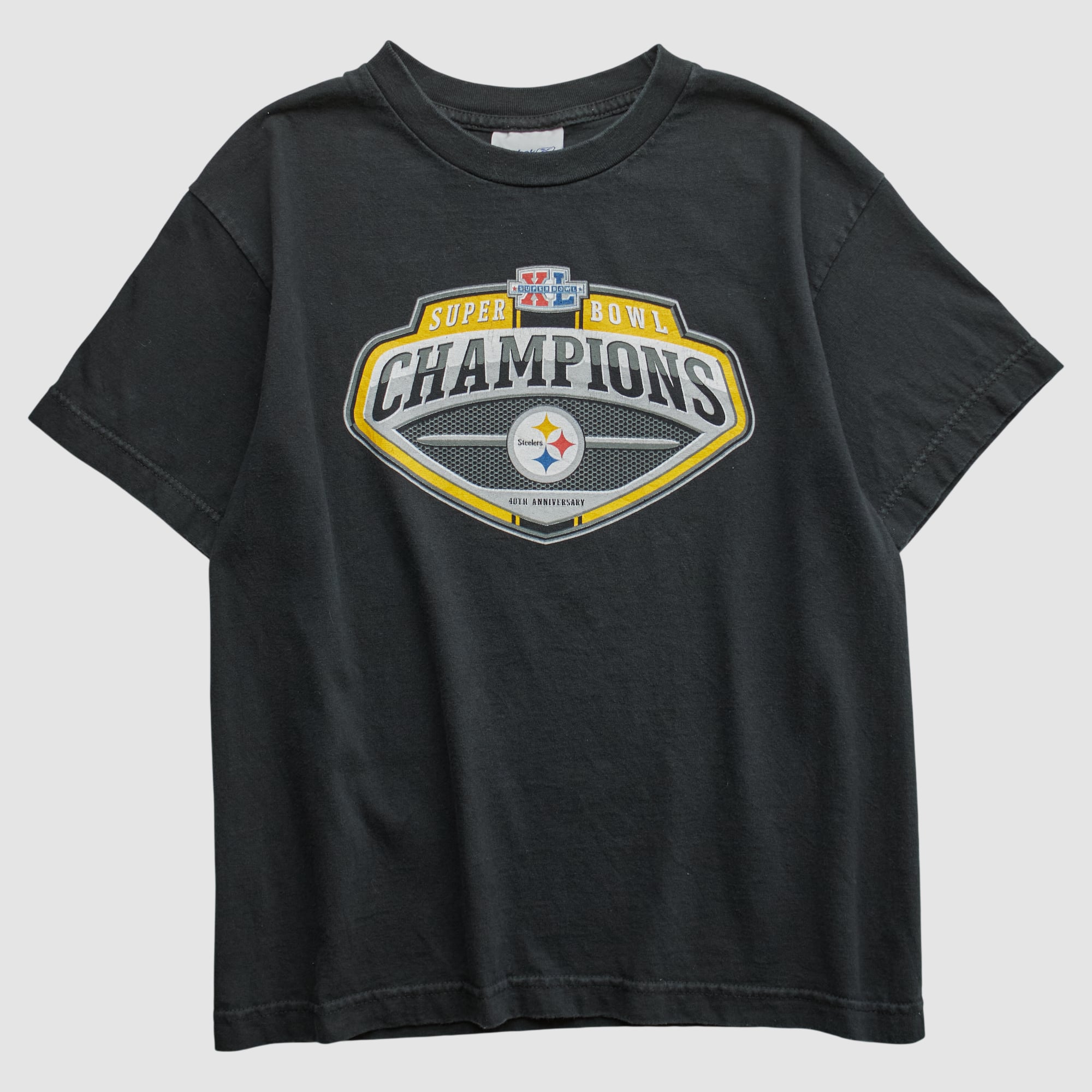 Super Bowl XL Reebok 2006 T-shirt - Black - Yth L