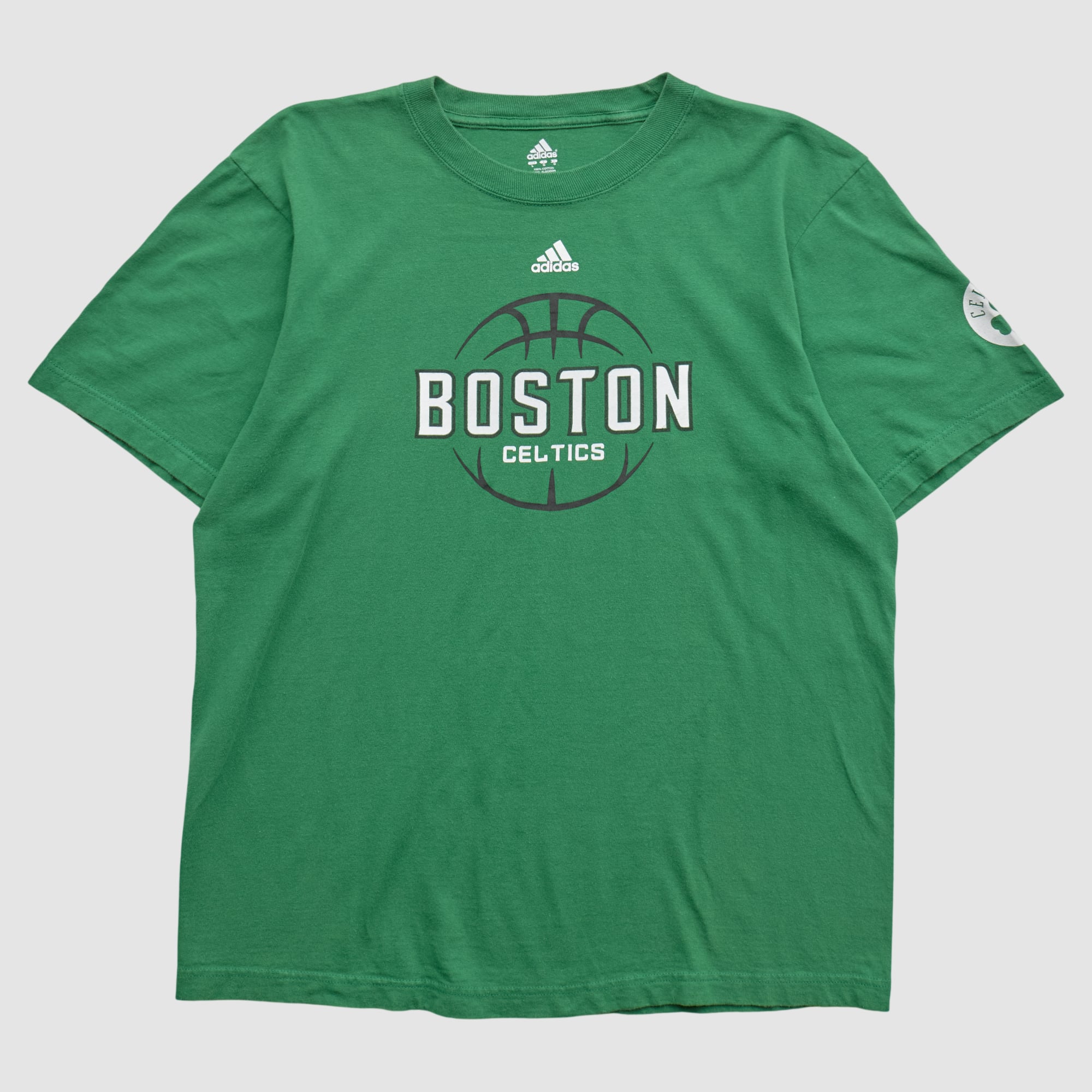 Boston Celtics Adidas 2010s T-shirt - Green - M